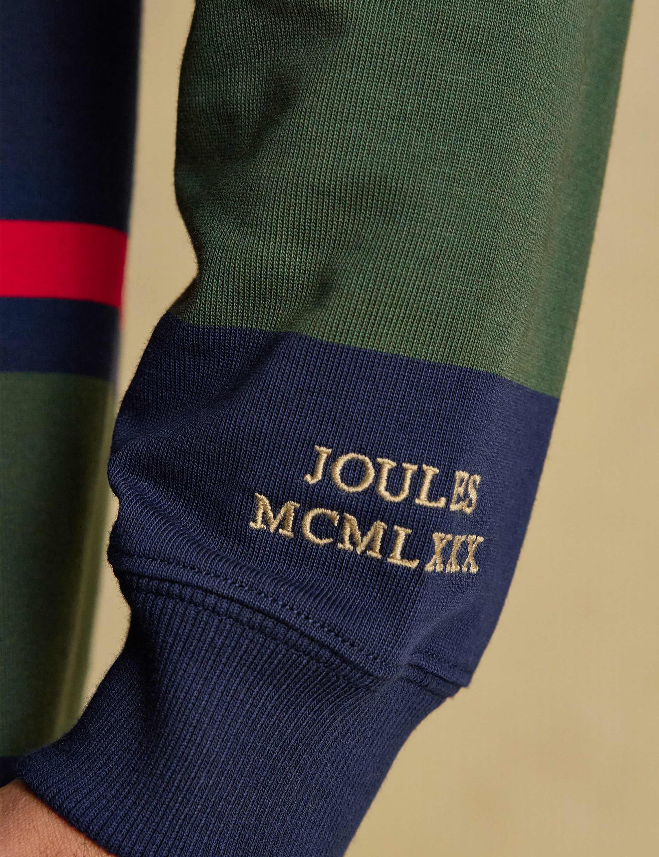 Pure Cotton Striped Rugby Shirt 8 of 9