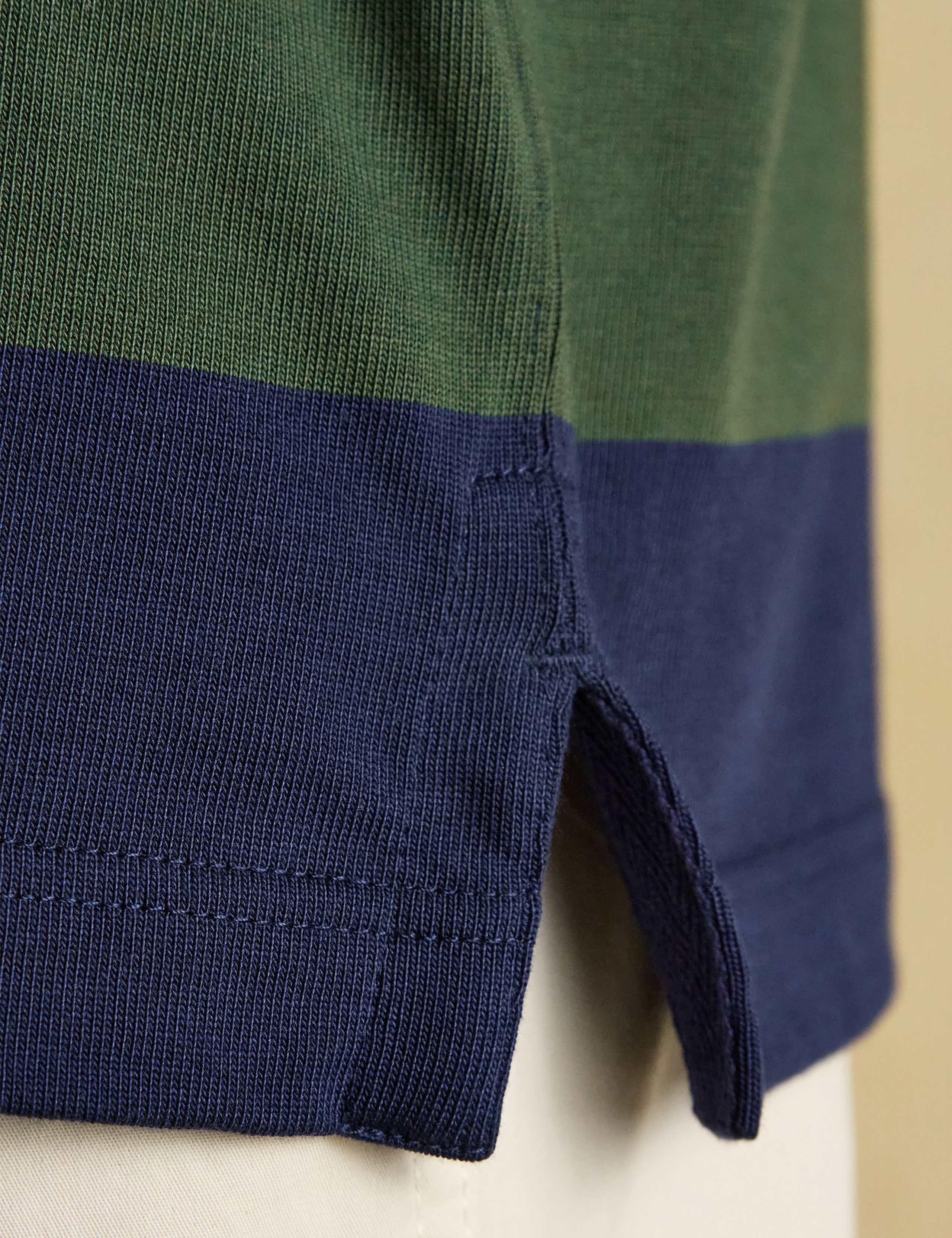 Pure Cotton Striped Rugby Shirt 9 of 9