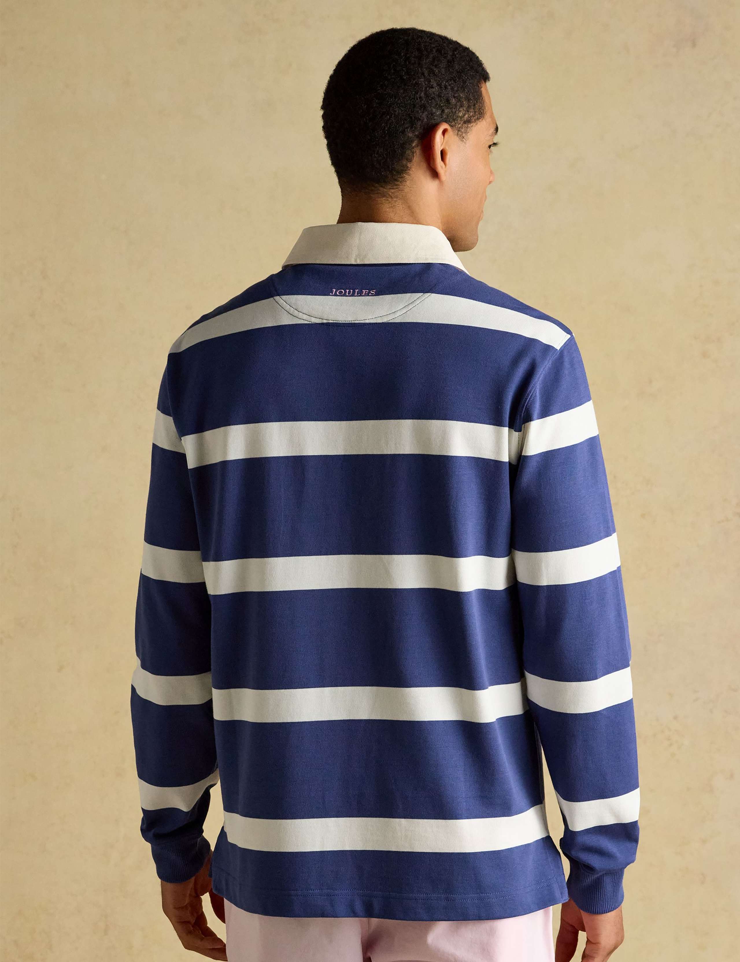 Pure Cotton Striped Rugby Shirt 3 of 5