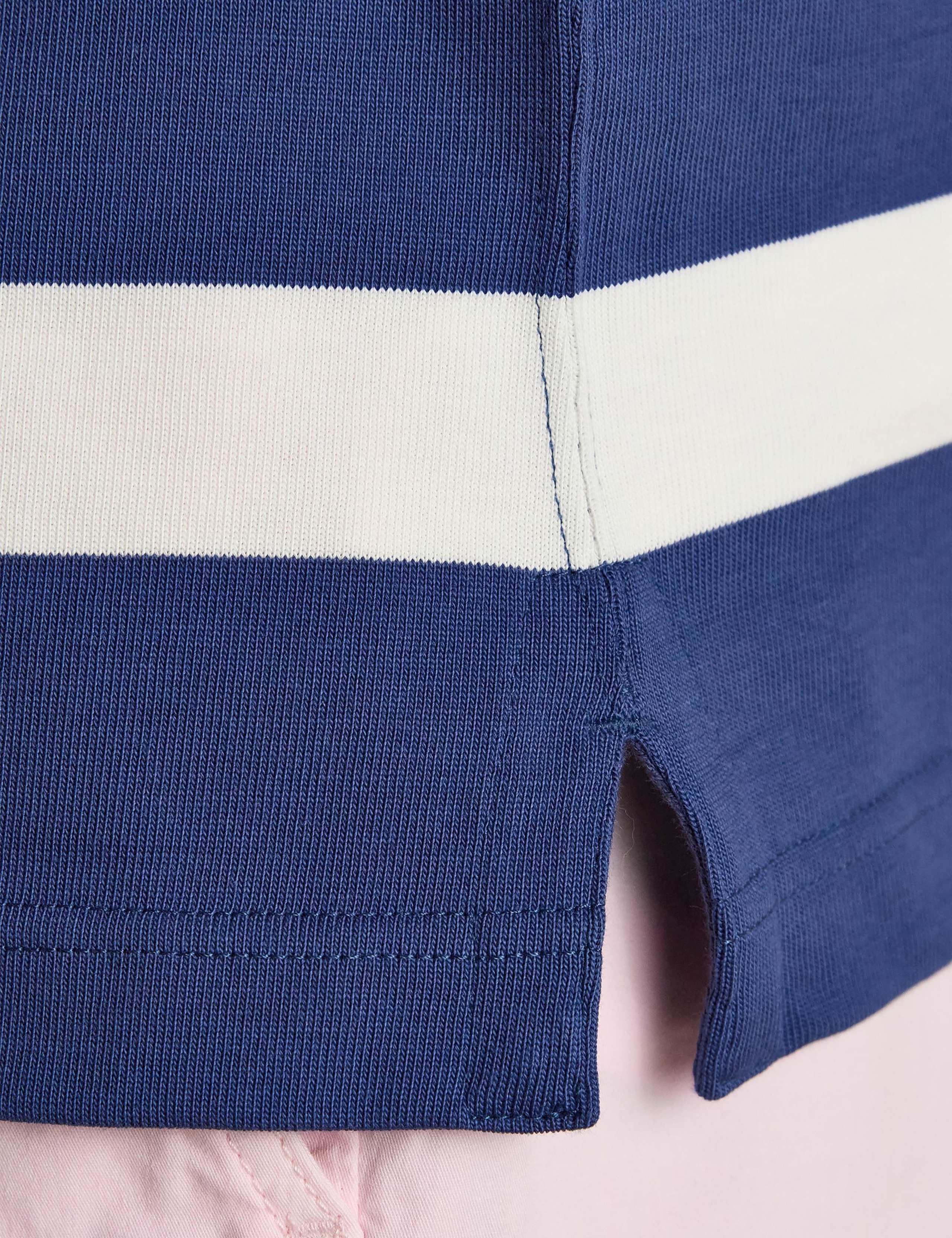 Pure Cotton Striped Rugby Shirt 5 of 5