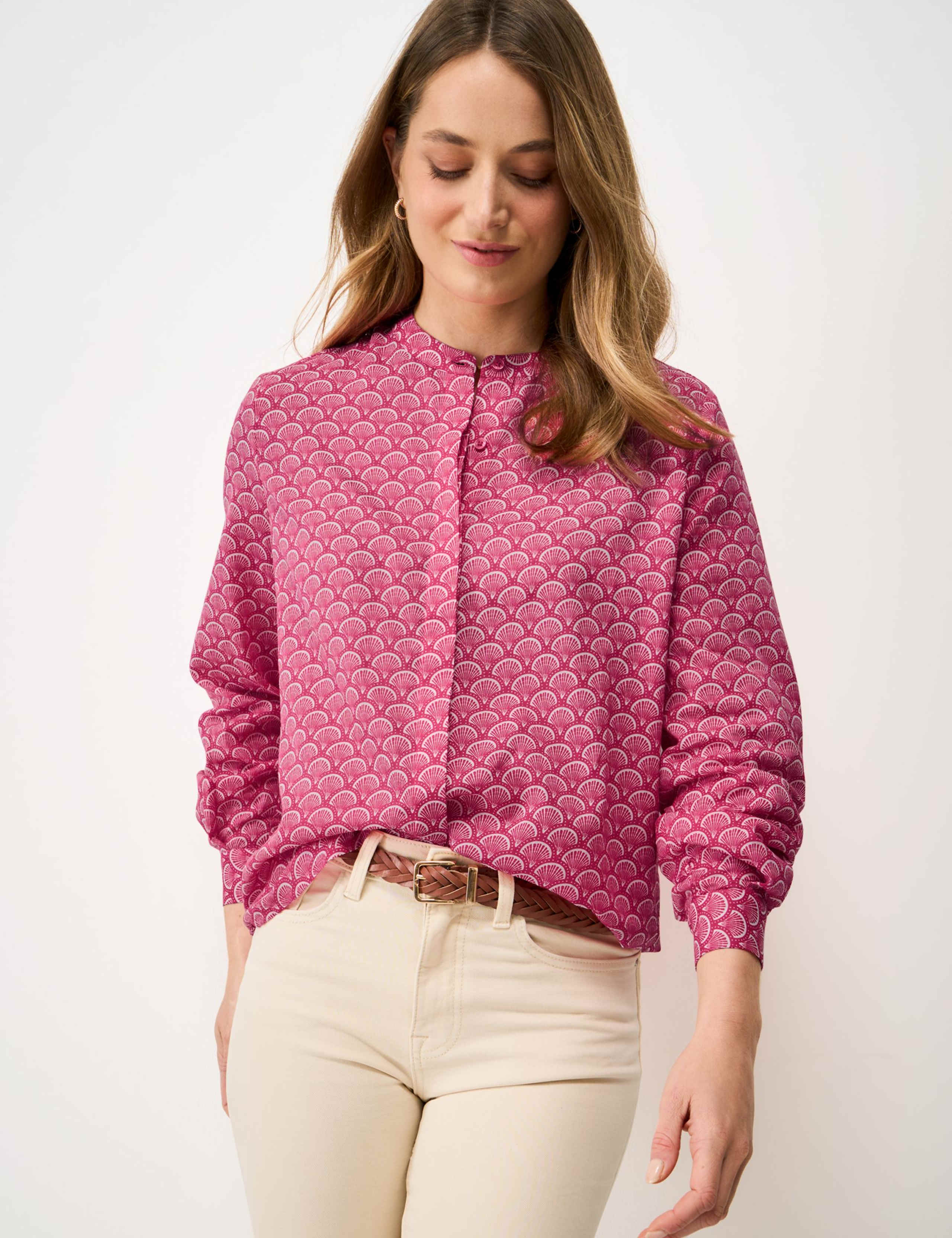 Cotton Rich Printed Blouse 3 of 5