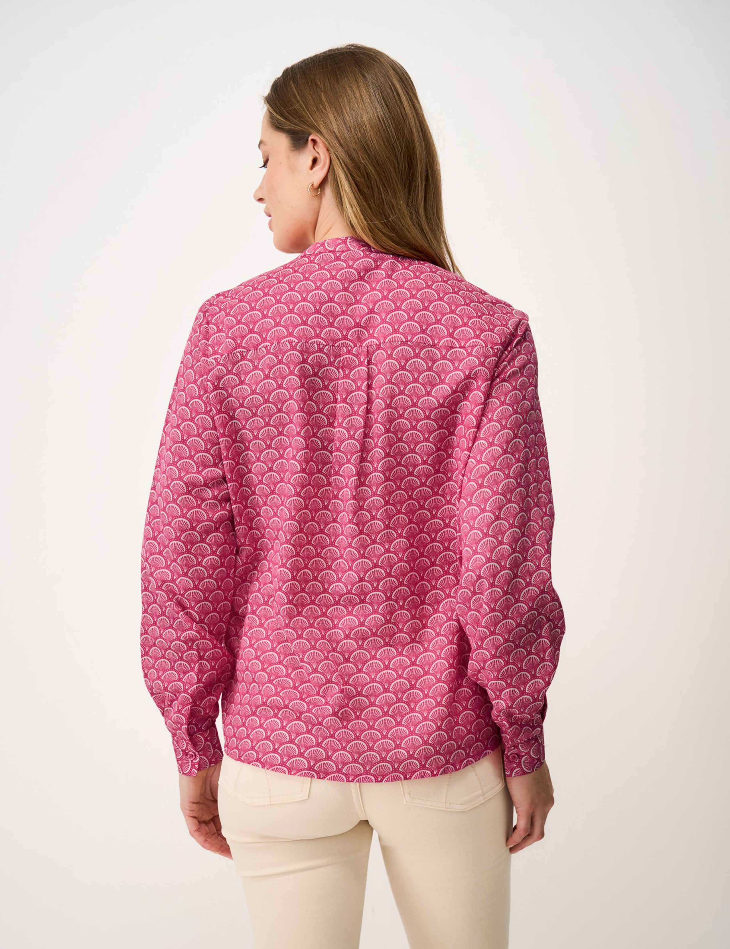 Cotton Rich Printed Blouse 4 of 5