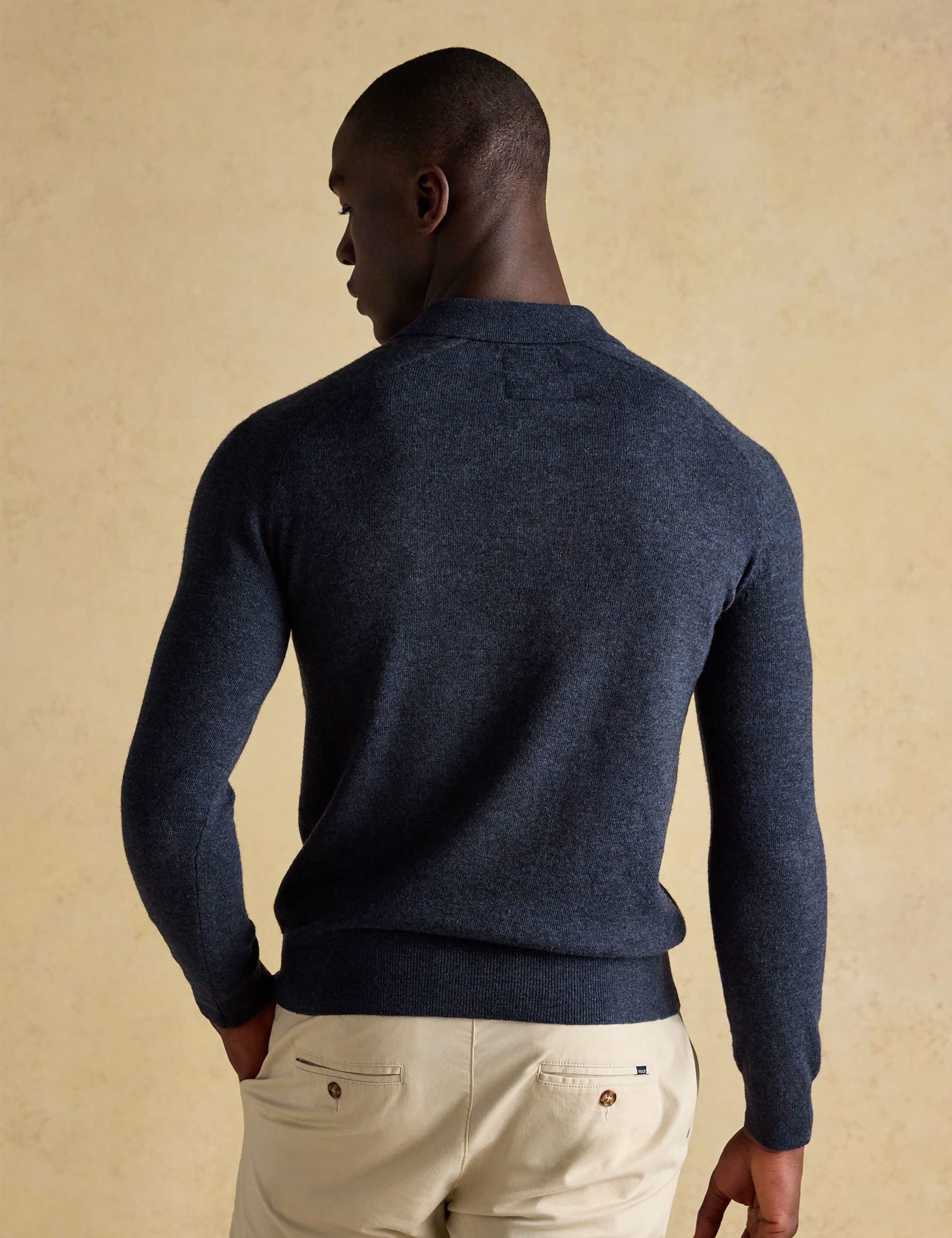 Wool Rich Knitted Polo Shirt 5 of 9