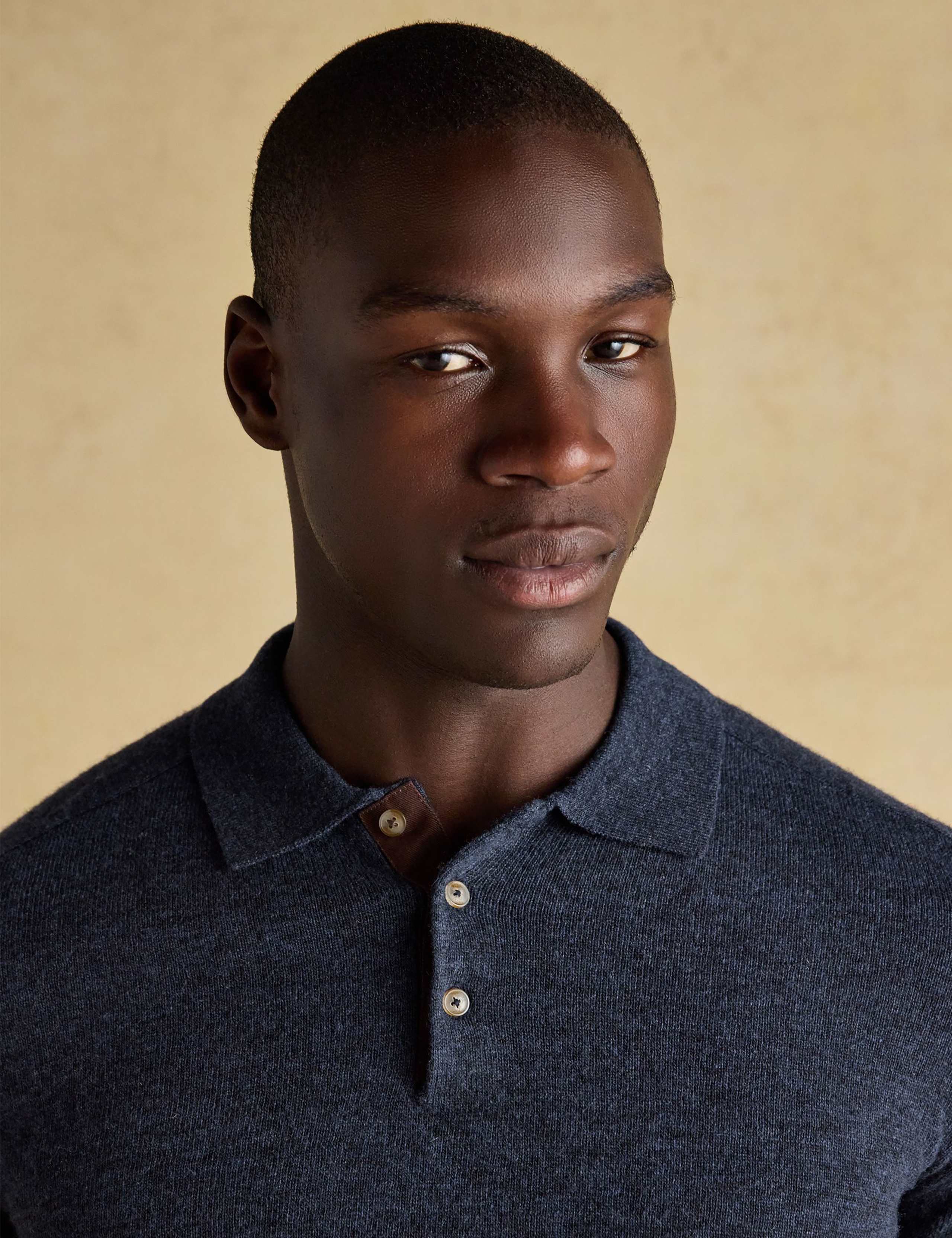 Wool Rich Knitted Polo Shirt 6 of 9