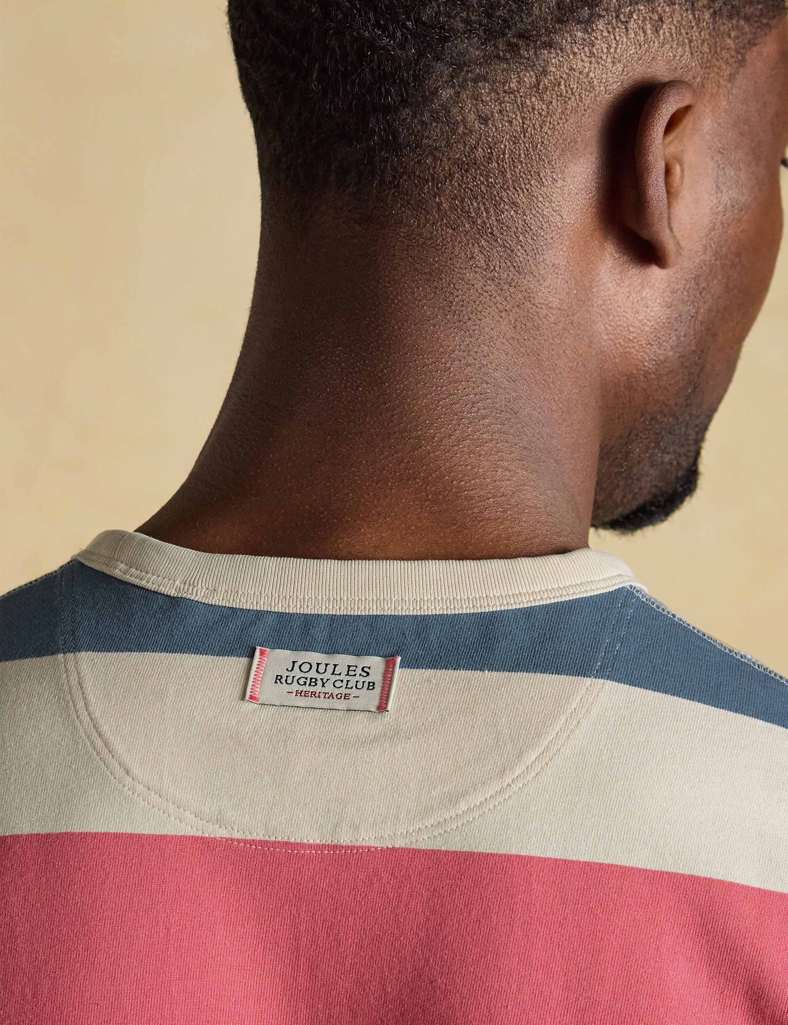 Pure Cotton Striped Crew Neck T-Shirt 6 of 8