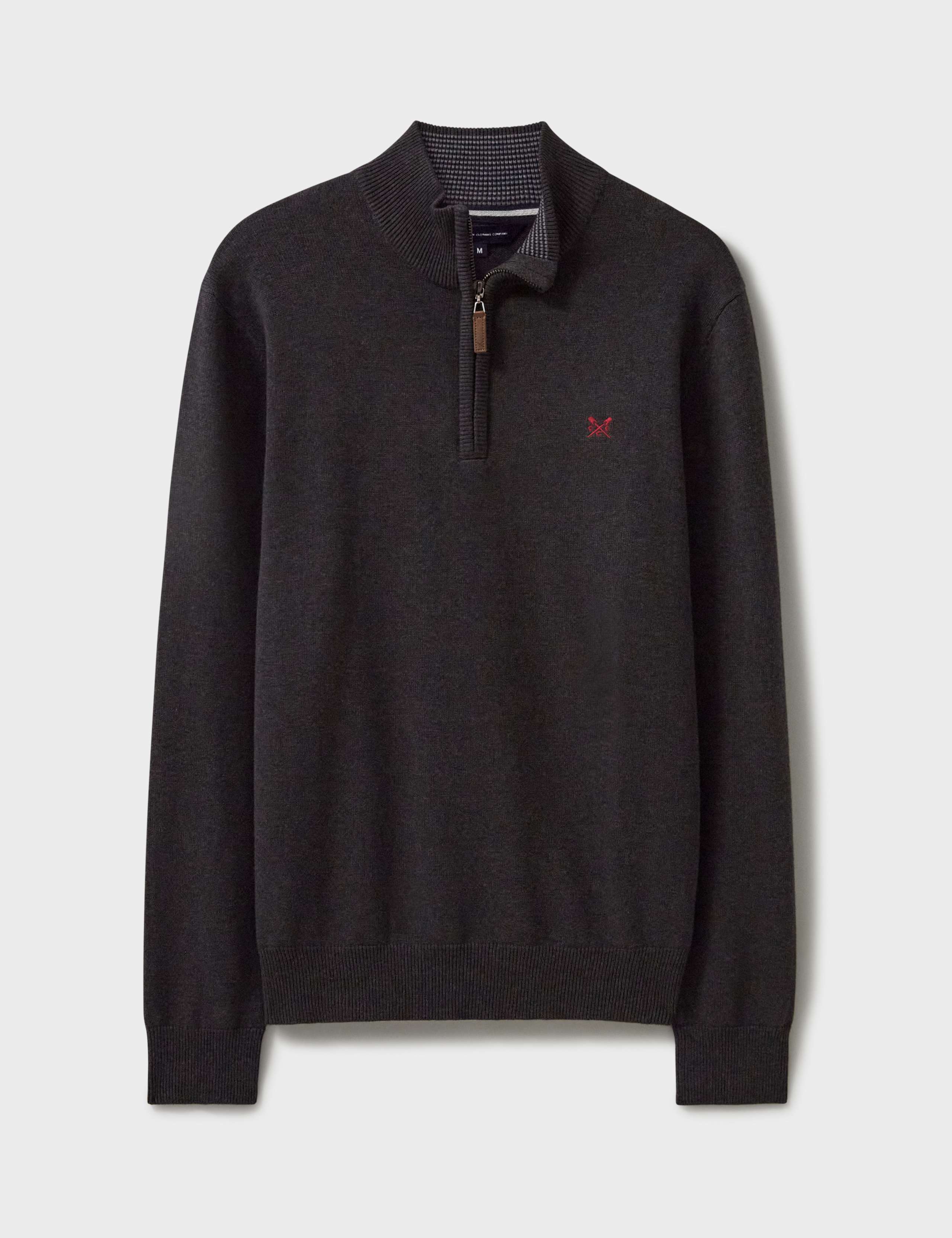 Pure Cotton Half Zip Jumper 2 of 4