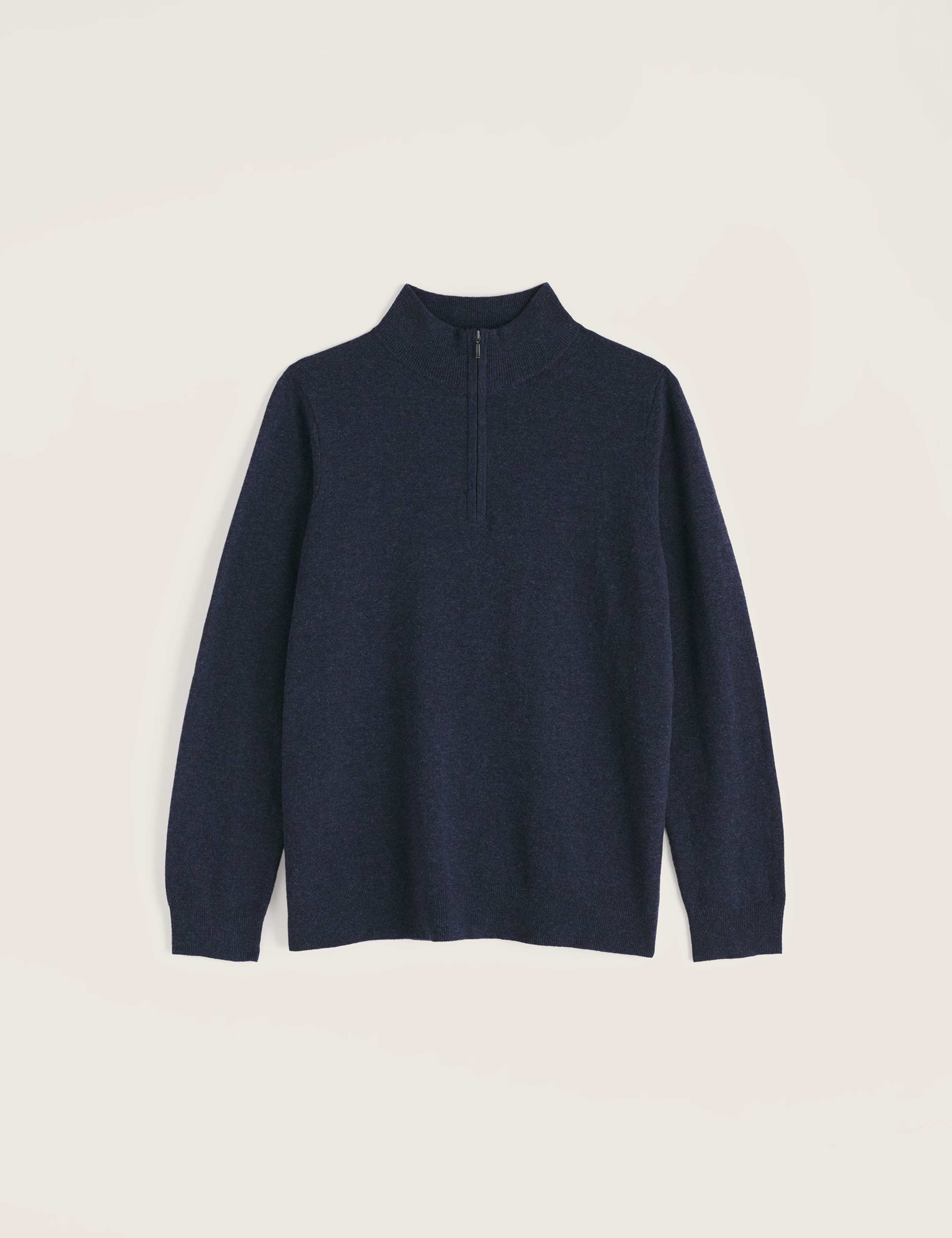 Merino Wool Rich Half Zip Jumper 2 of 5