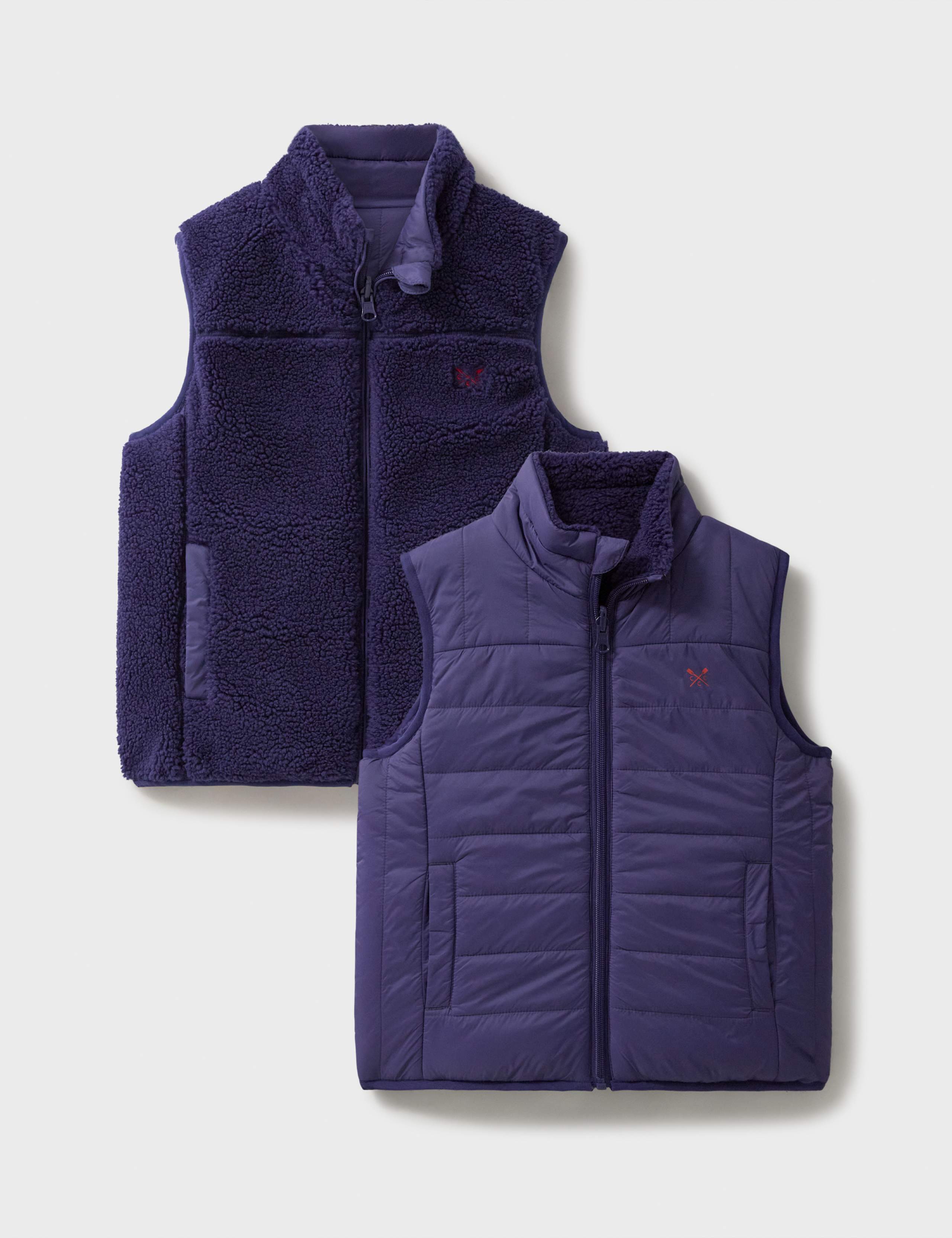Reversible Padded Fleece Lined Gilet (3-12 Yrs) 2 of 6