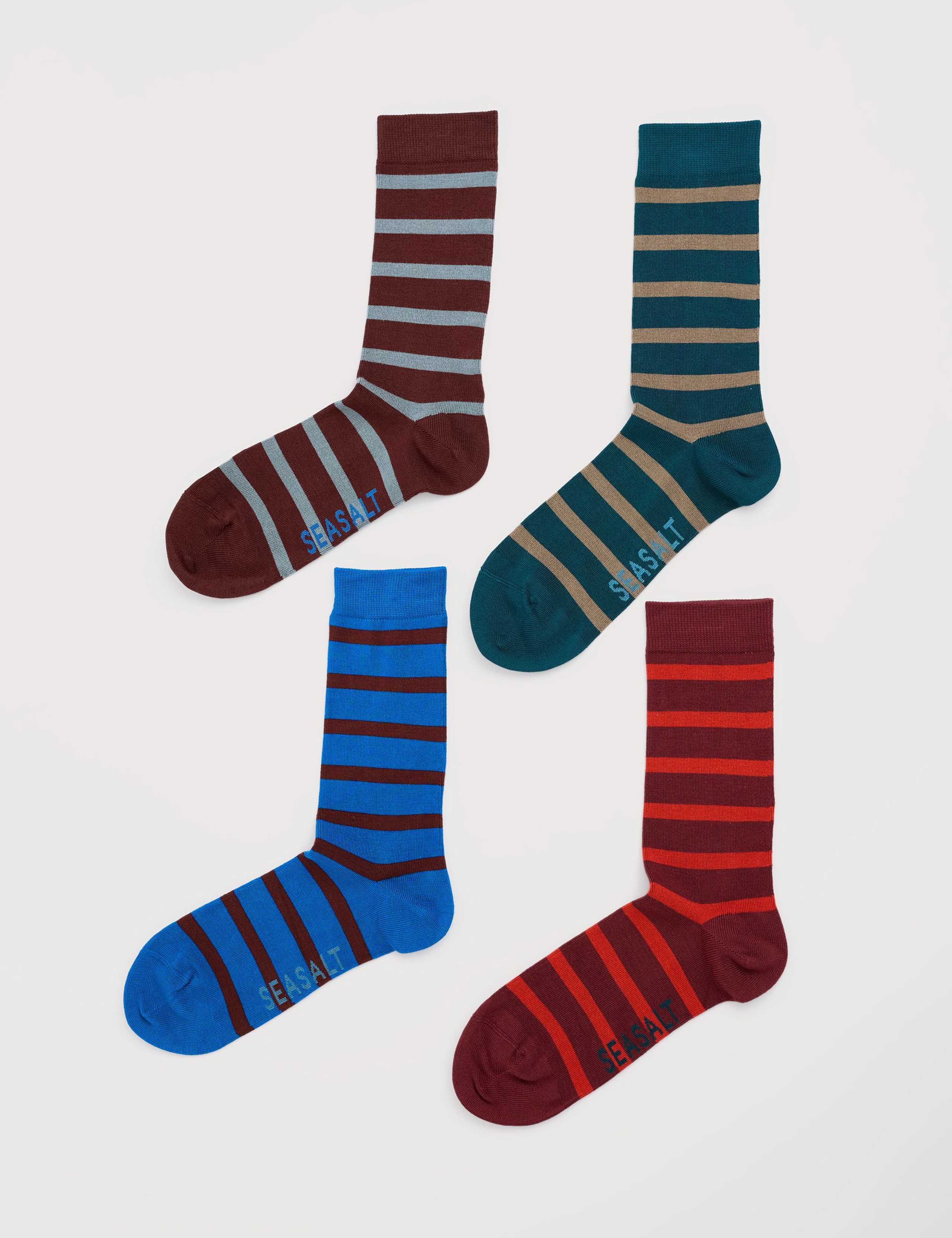 4pk Striped Socks 2 of 3
