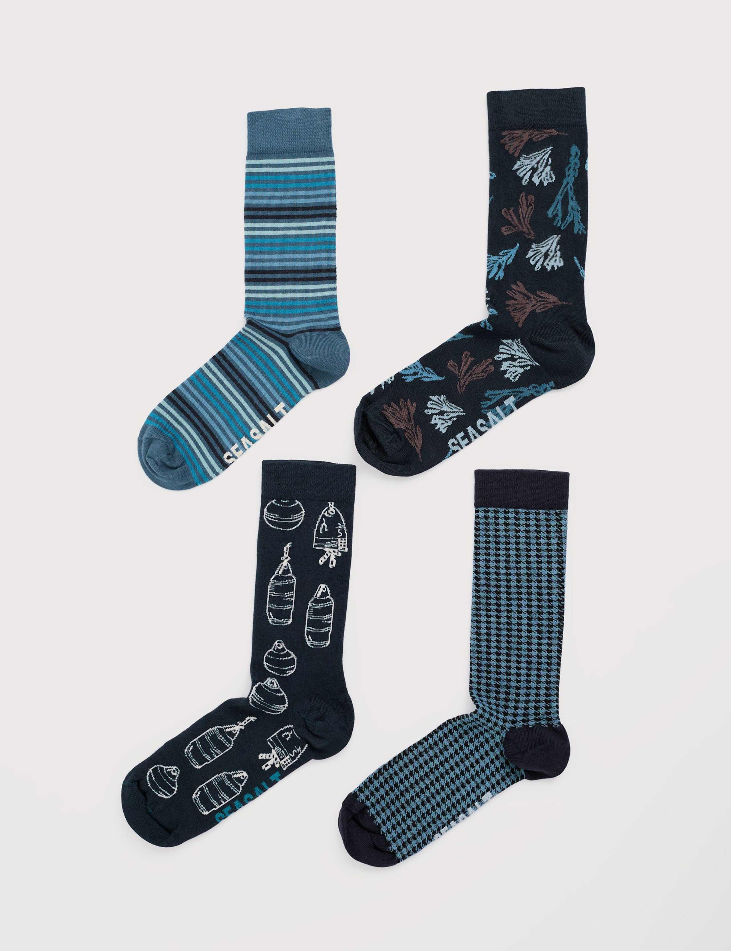 4pk Assorted Socks 2 of 3