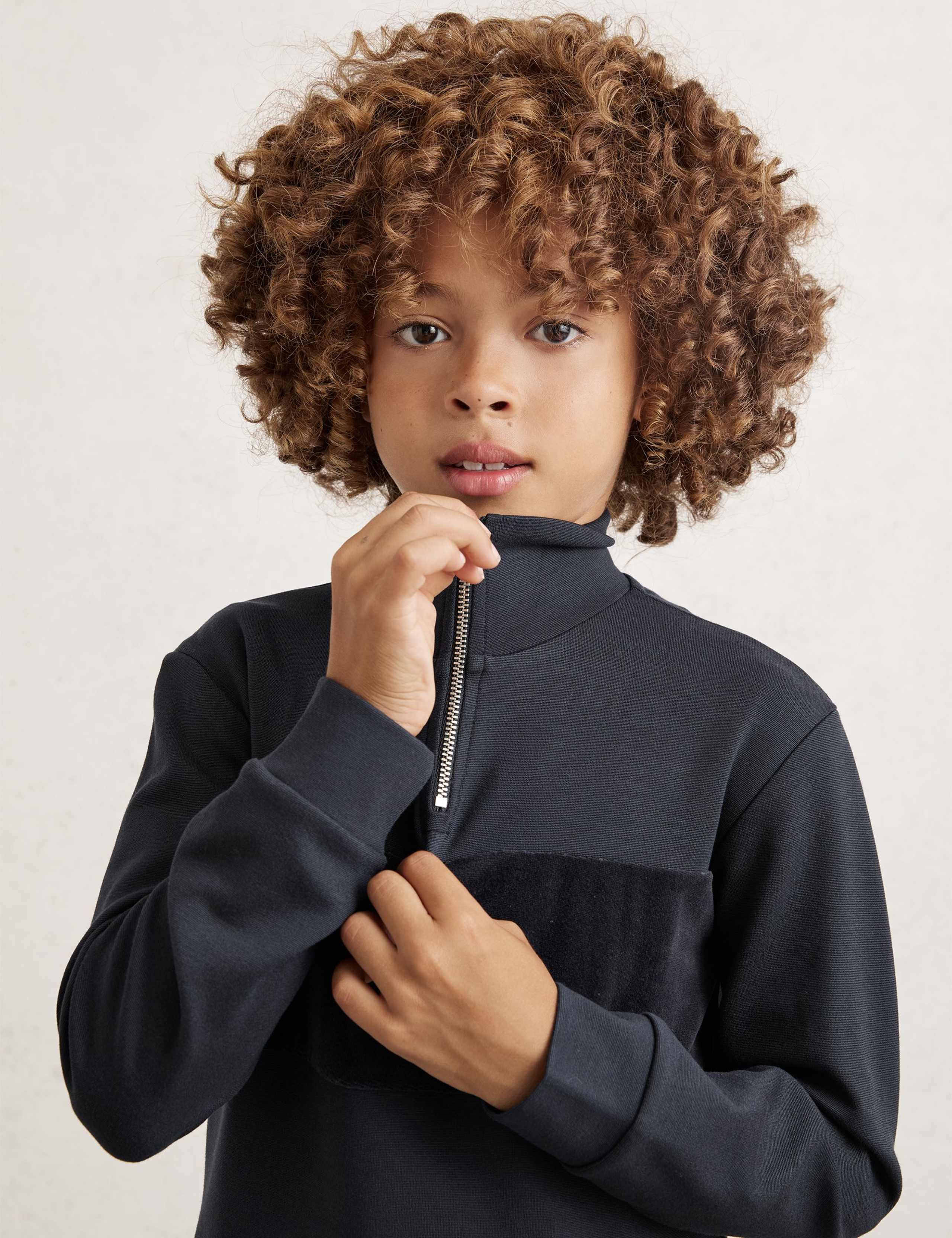 Jersey Half Zip Jumper (3-14 Yrs) 4 of 4