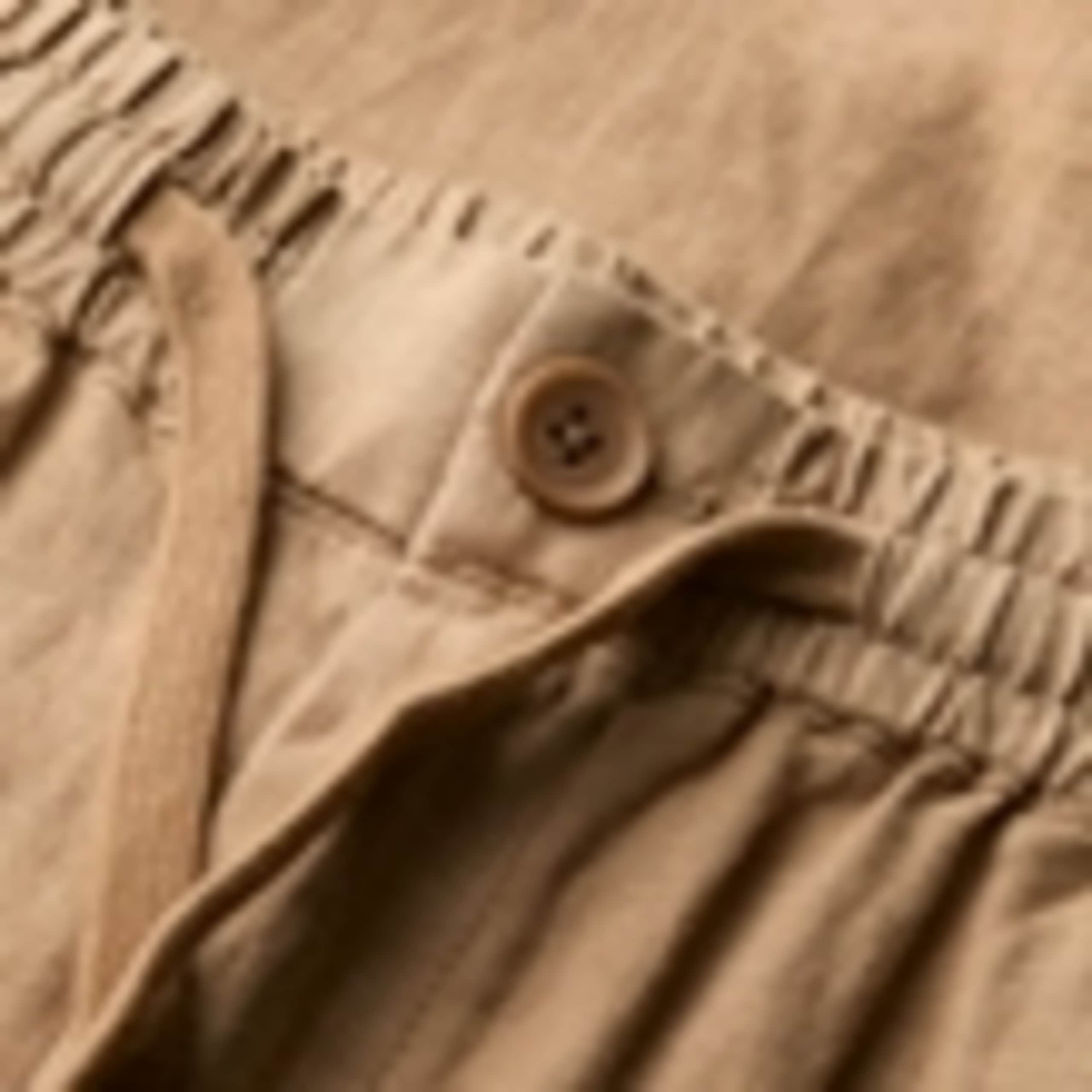 Pure Linen Drawstring Trousers 5 of 5