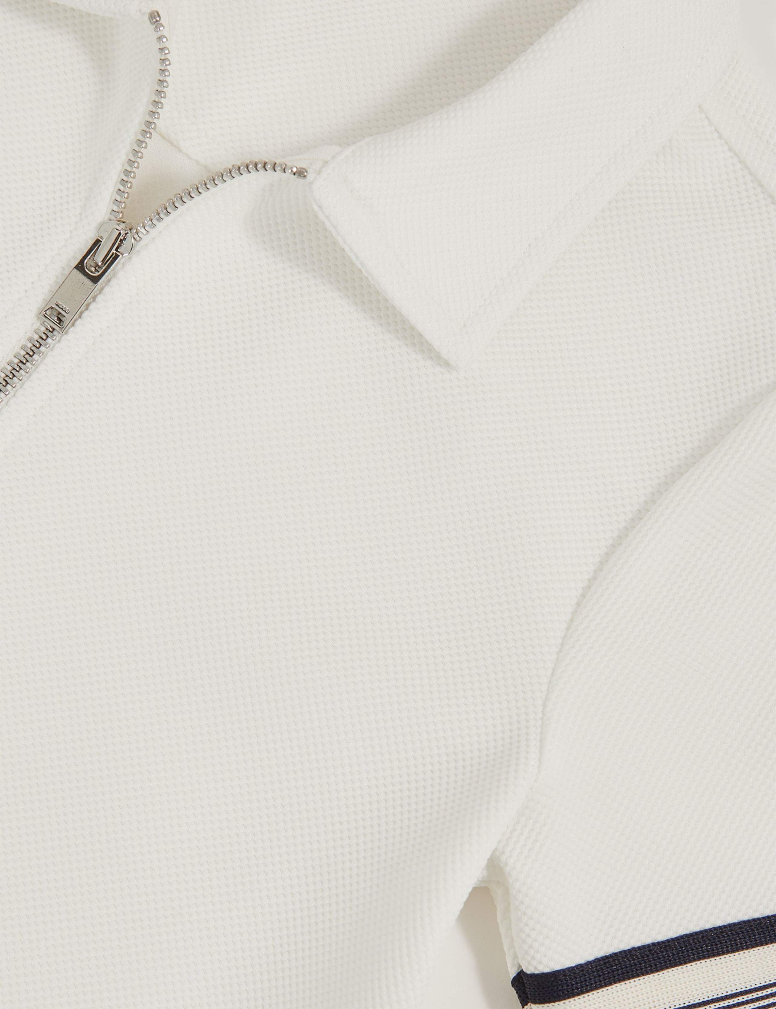 Textured Half Zip Polo Shirt (3-14 Yrs) 3 of 4