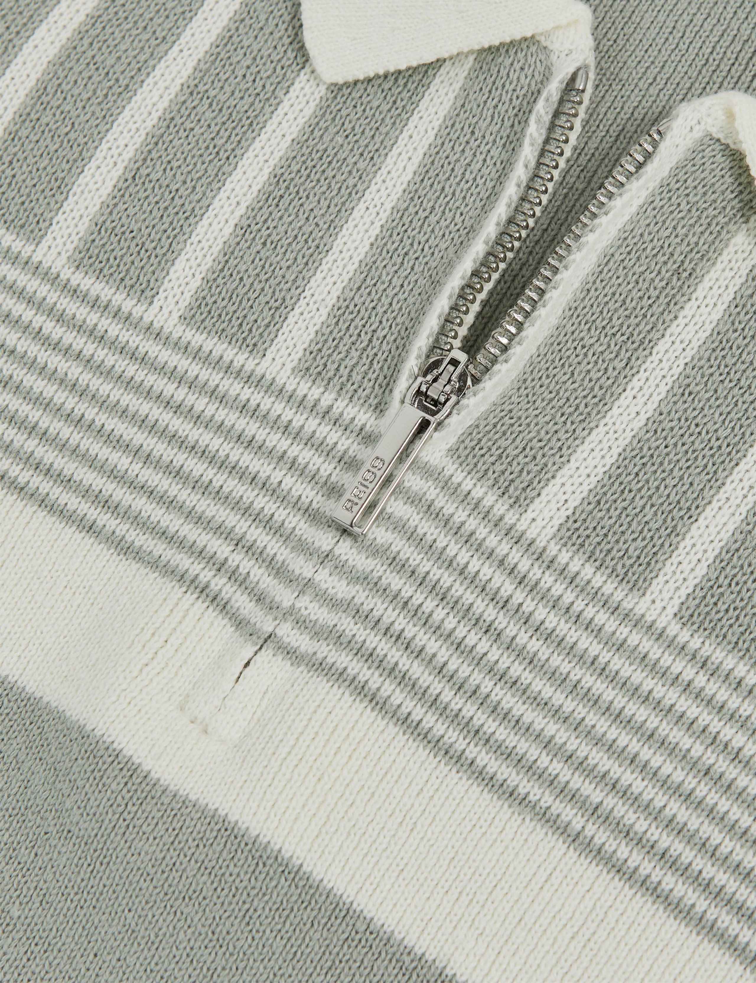 Pure Cotton Striped Polo Shirt (3-14 Yrs) 3 of 4