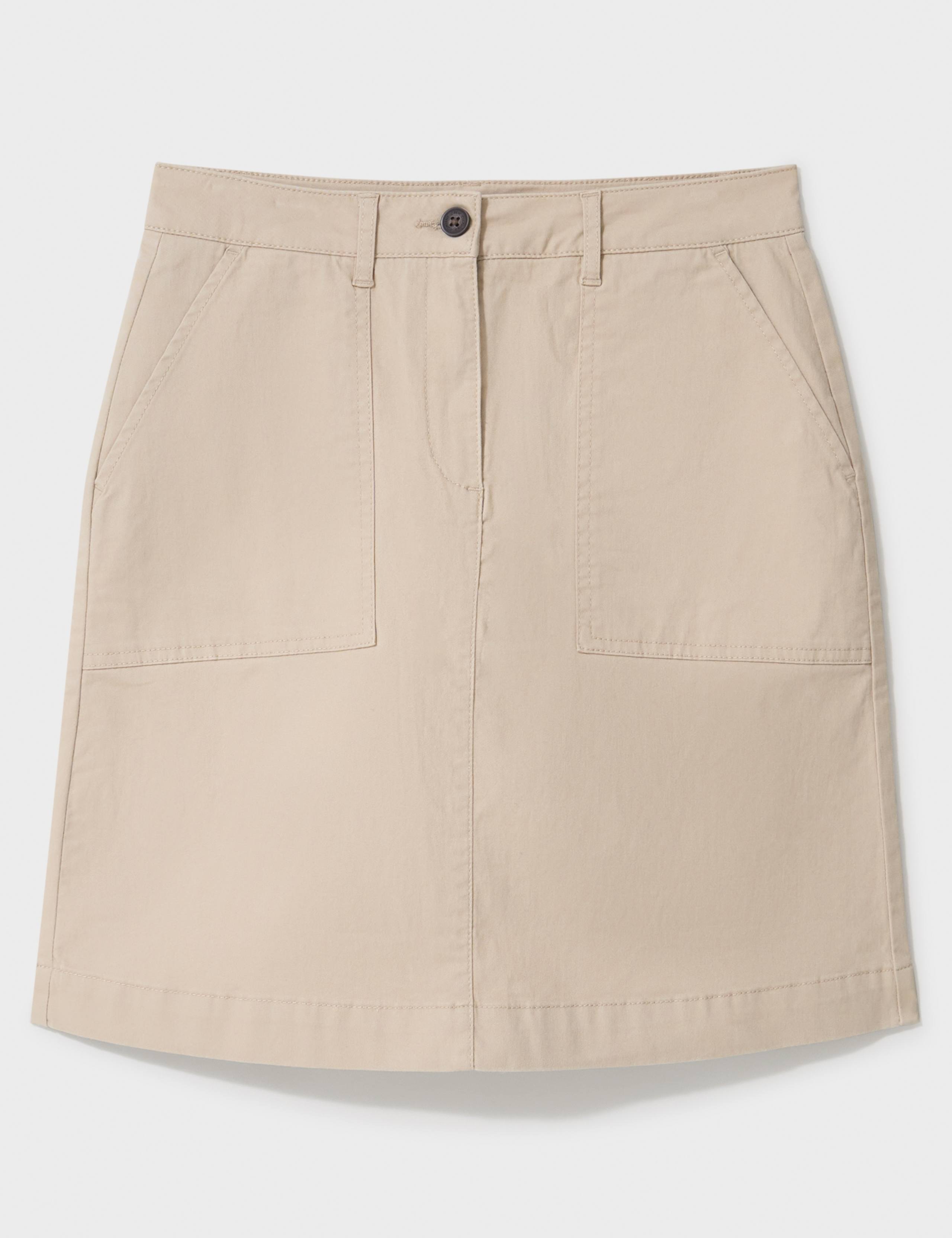 Cotton Rich Chino Mini Utility Skirt 2 of 5