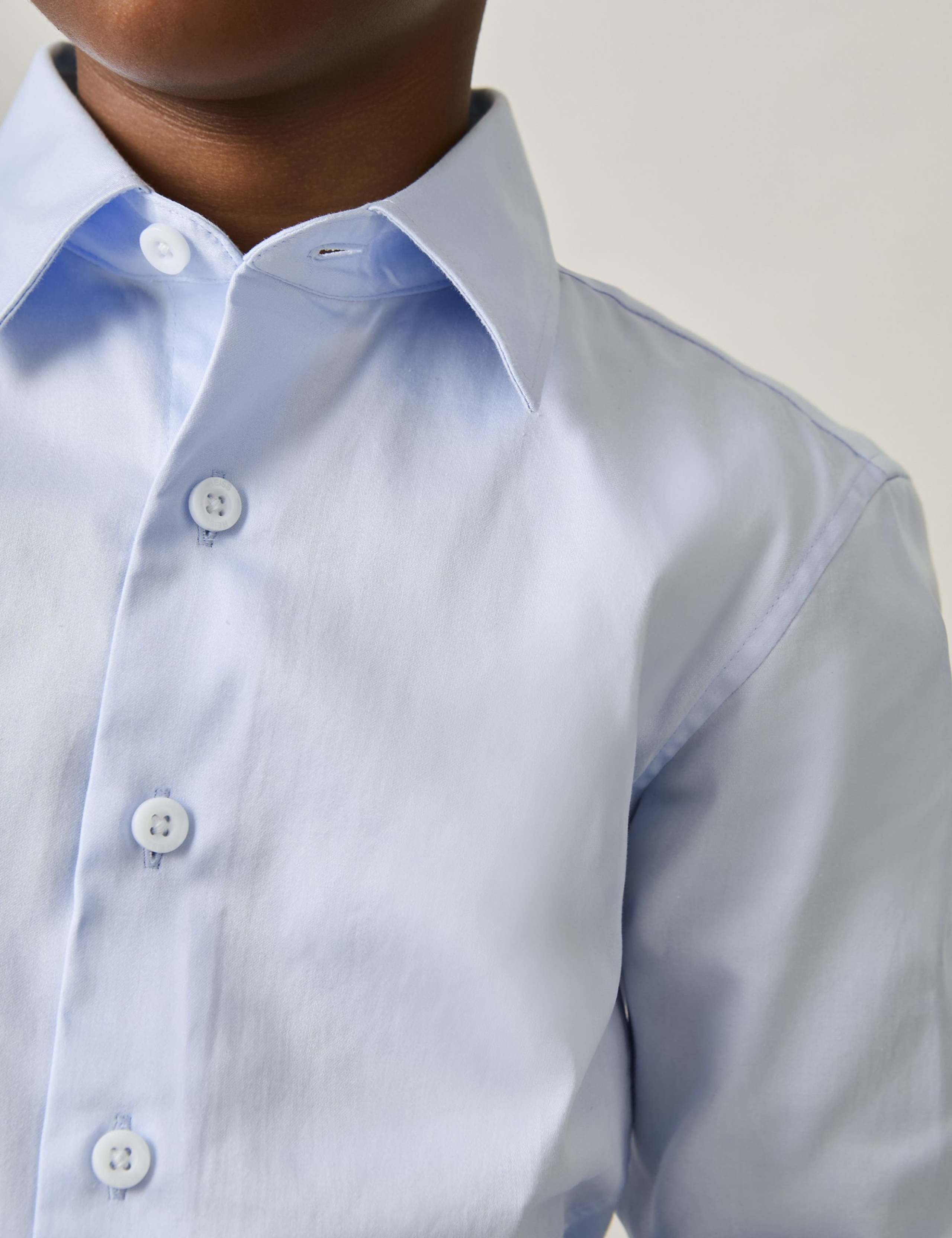 Pure Cotton Collared Shirt (3-14 Yrs) 3 of 4