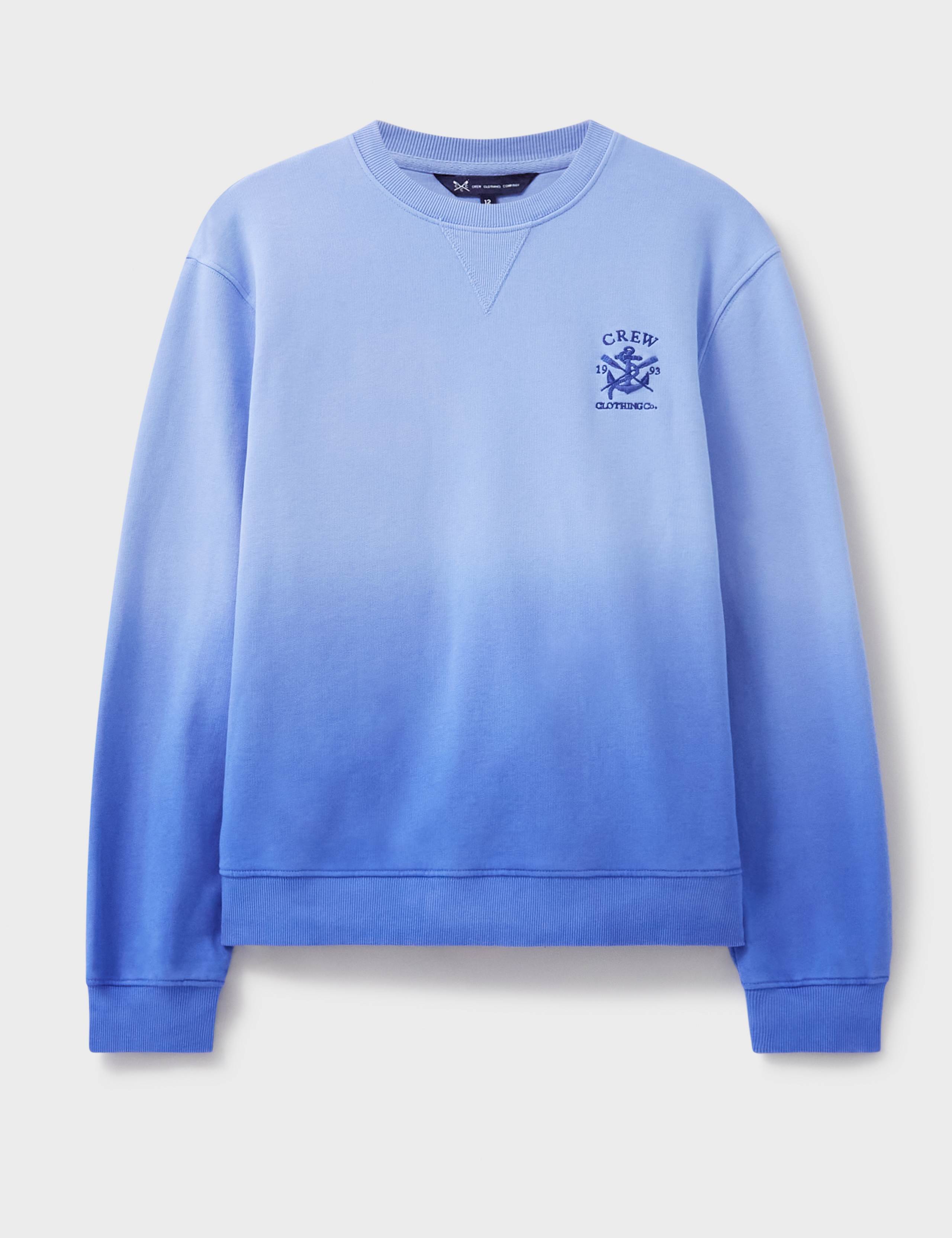 Pure Cotton Ombre Crew Neck Sweatshirt 2 of 5
