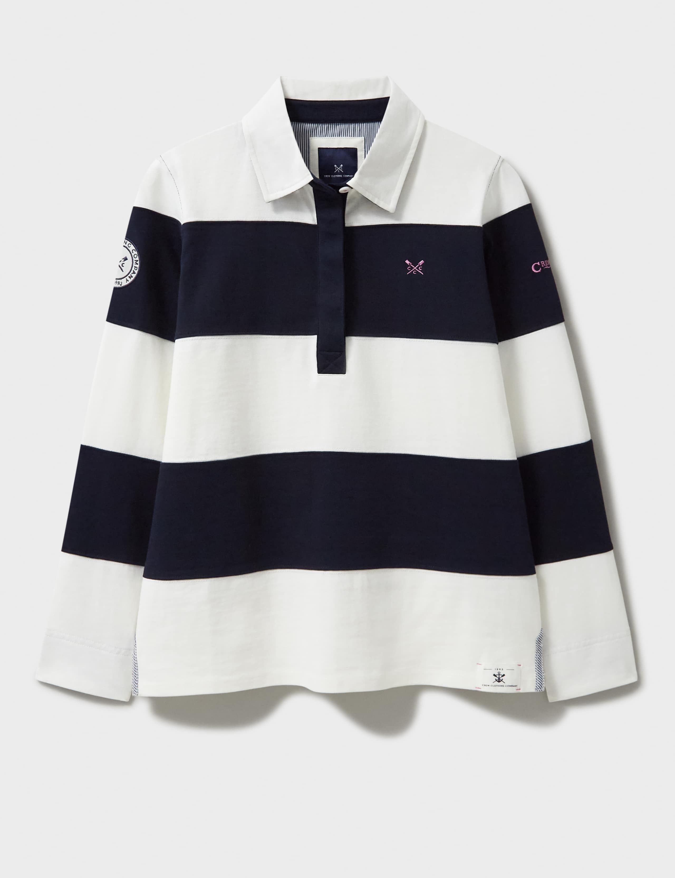 Pure Cotton Striped Rugby Top 2 of 5