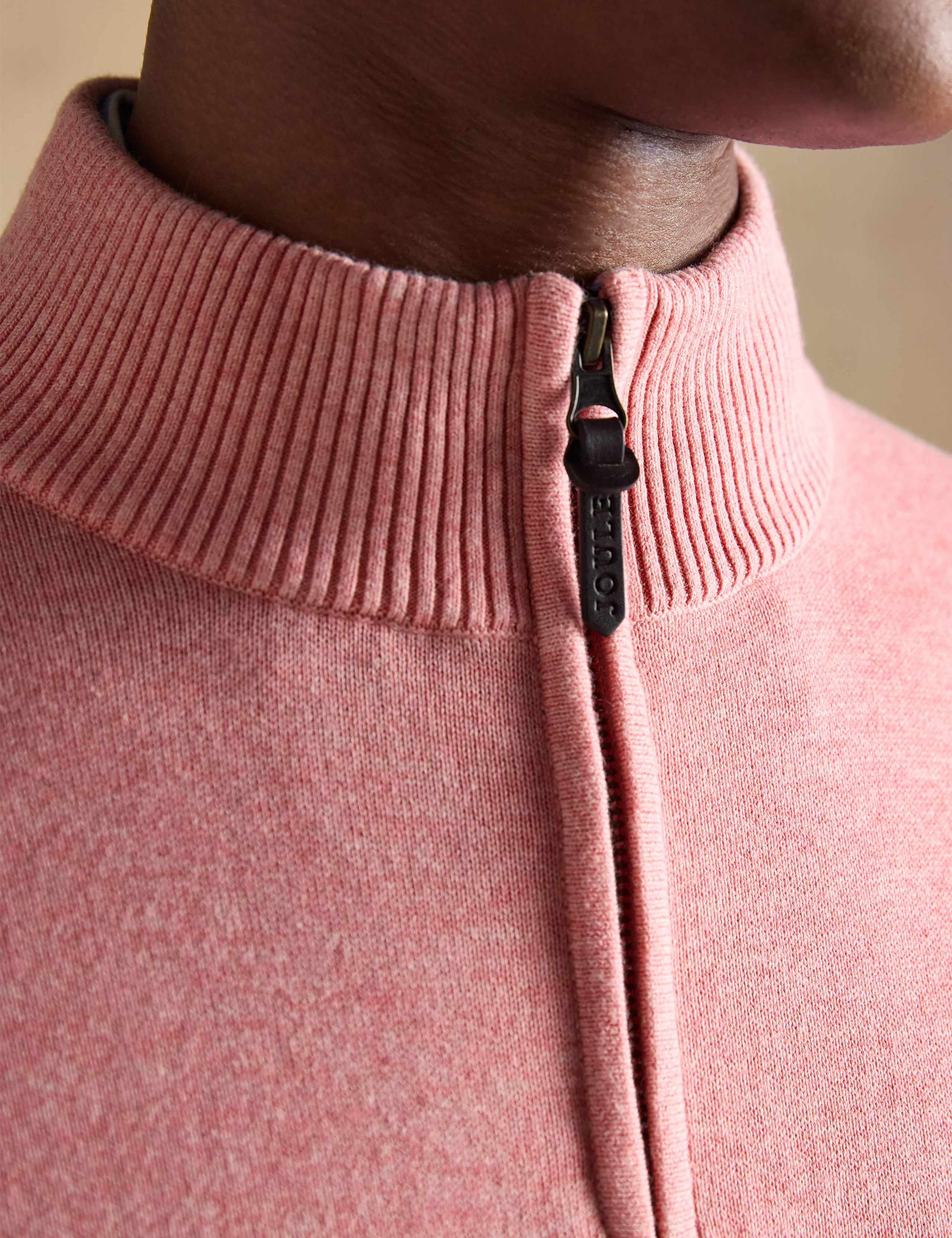 Pure Cotton Half Zip Jumper 8 of 8