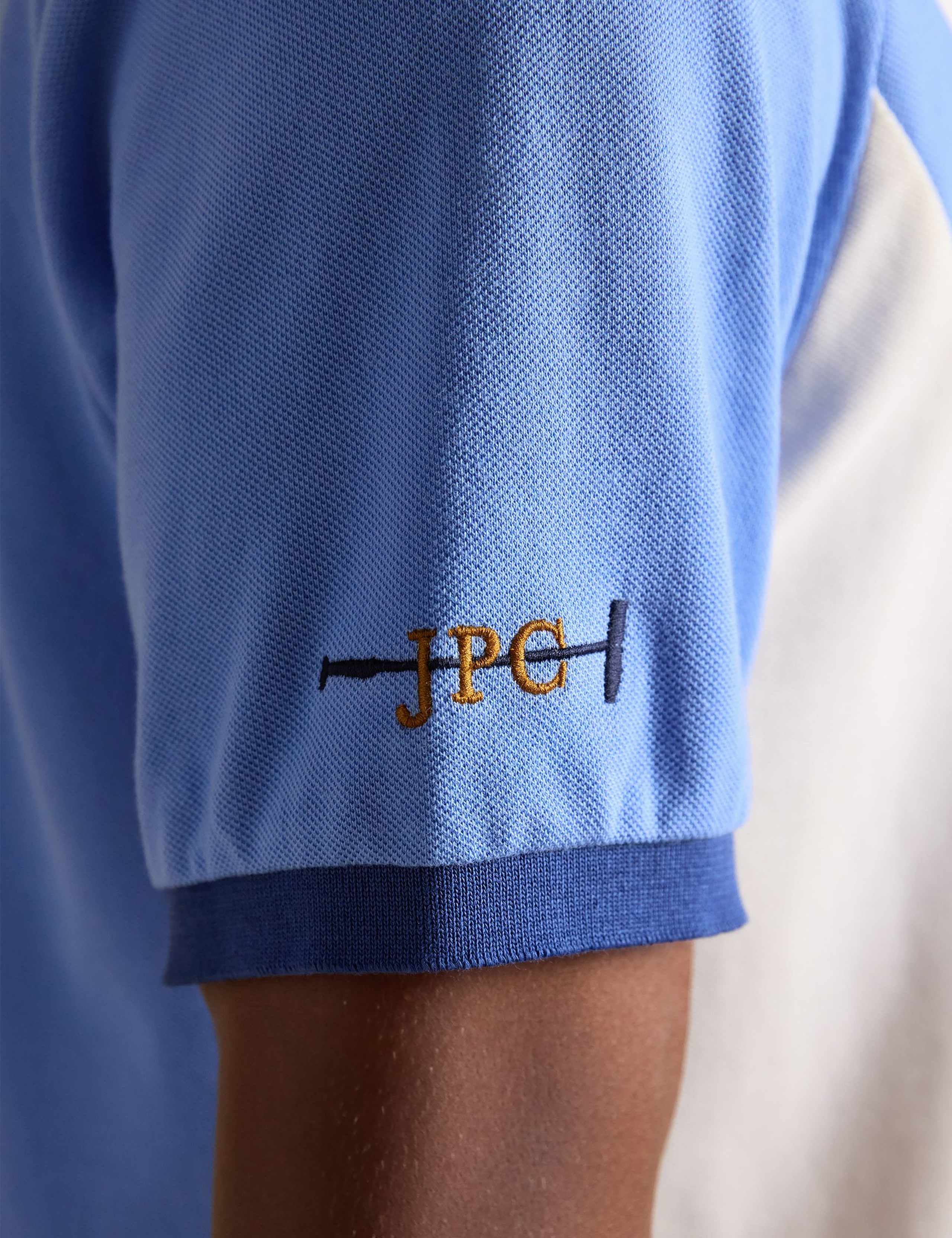 Pure Cotton Pique Embellished Polo Shirt 8 of 10