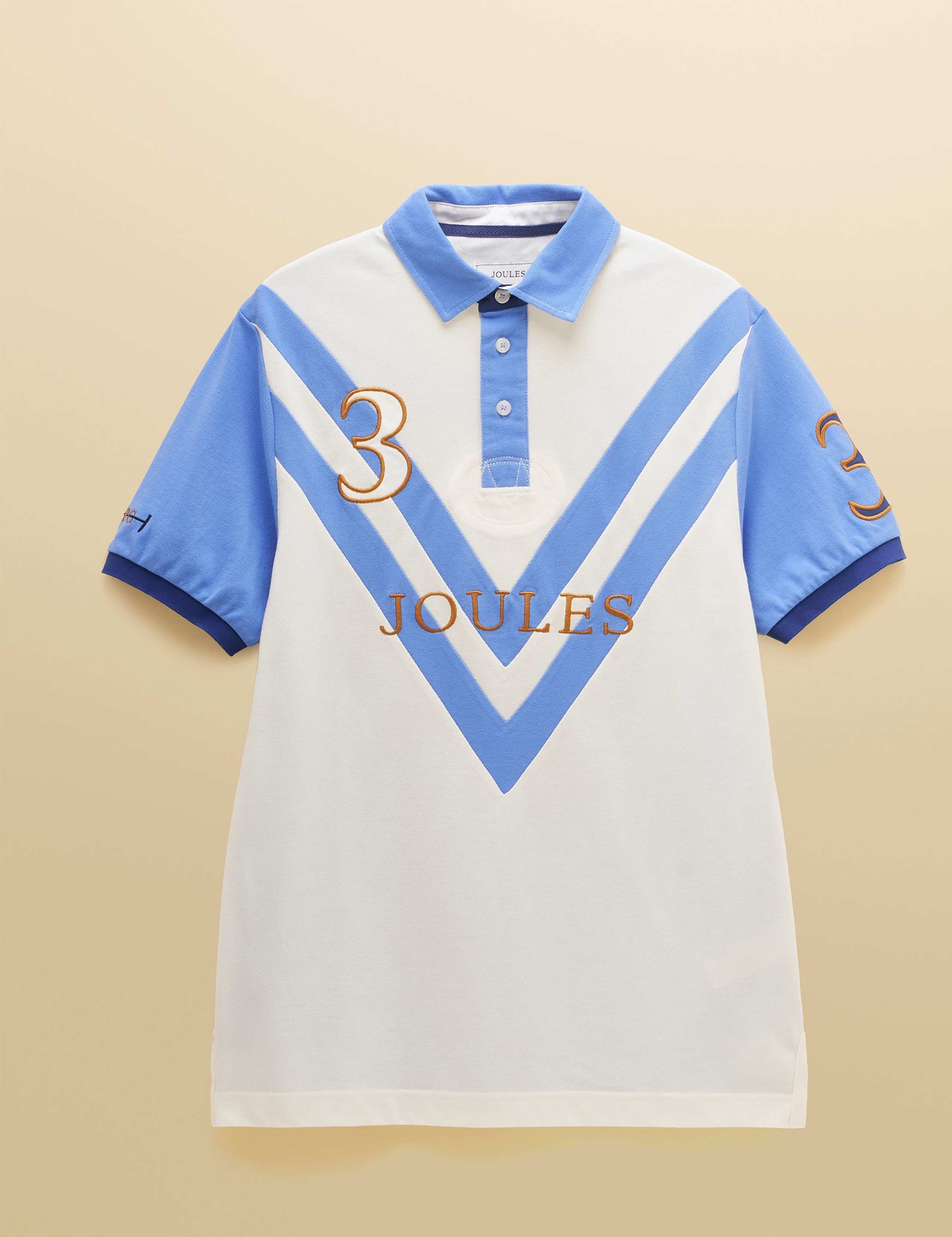 Pure Cotton Pique Embellished Polo Shirt 2 of 10