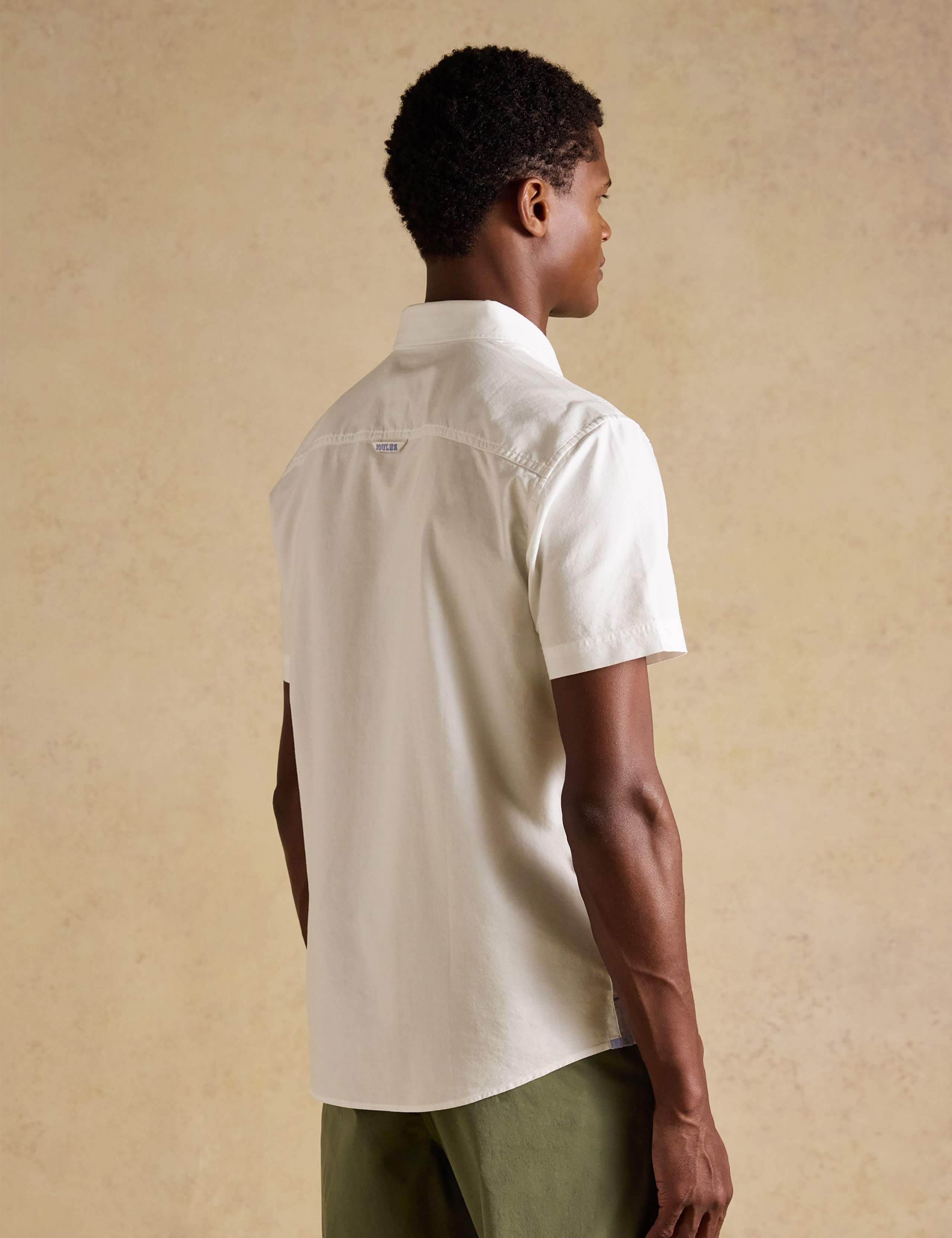 Regular Fit Short Sleeve Oxford Shirt 4 of 7