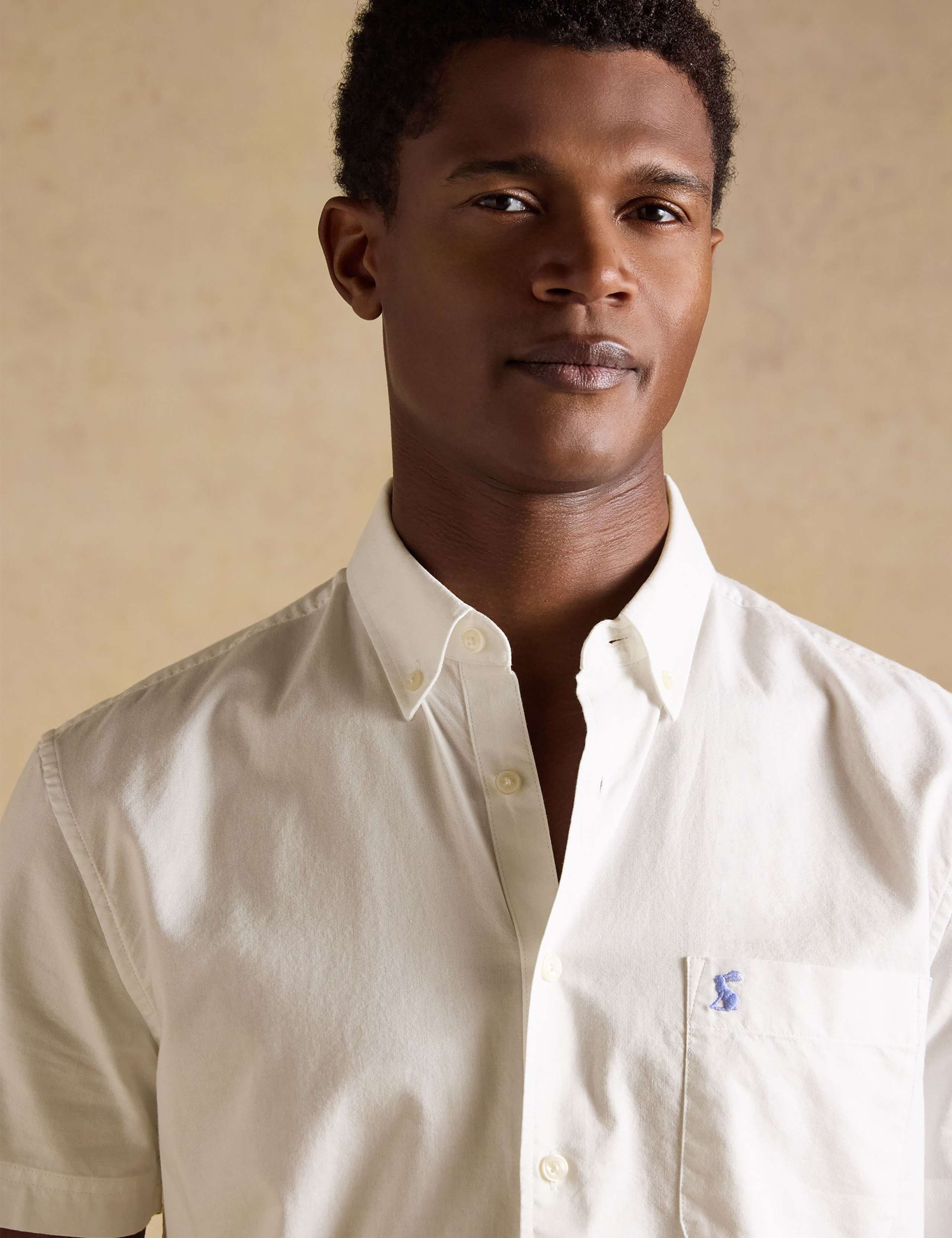 Regular Fit Short Sleeve Oxford Shirt 5 of 7