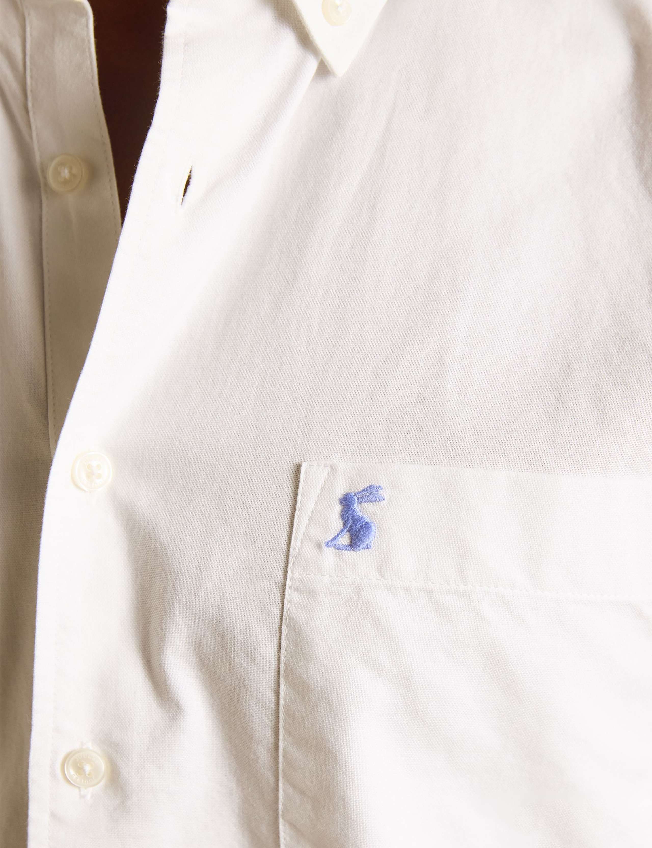 Regular Fit Short Sleeve Oxford Shirt 7 of 7