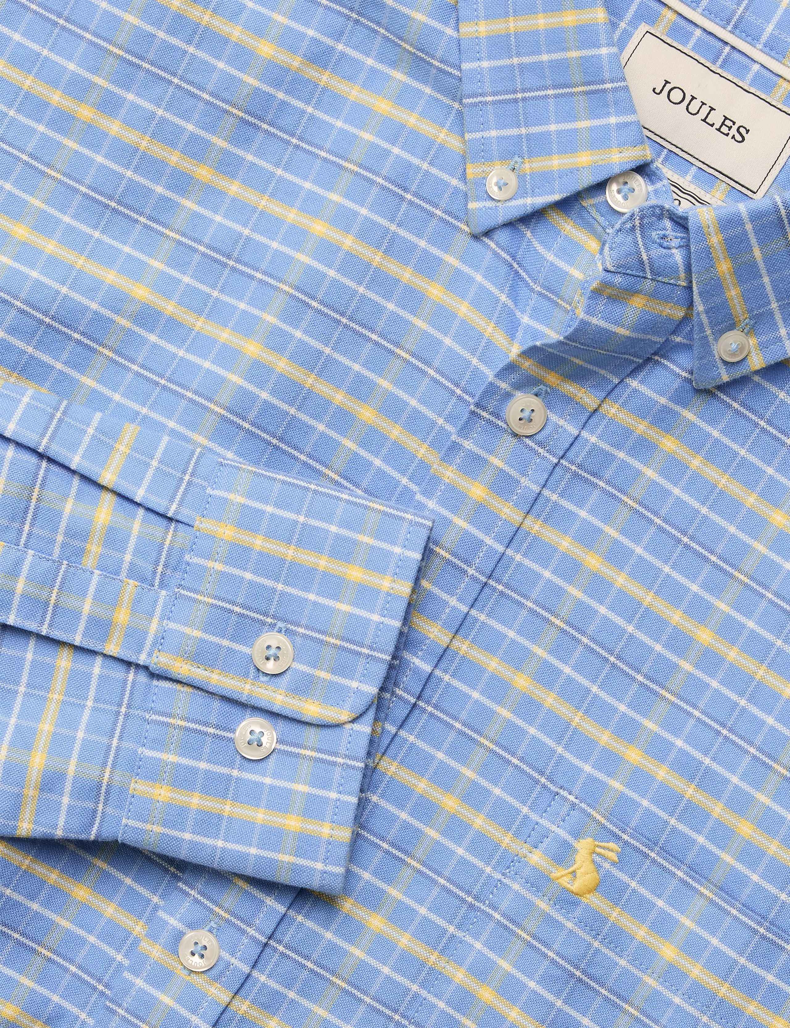 Regular Fit Pure Cotton Checked Oxford Shirt 11 of 11