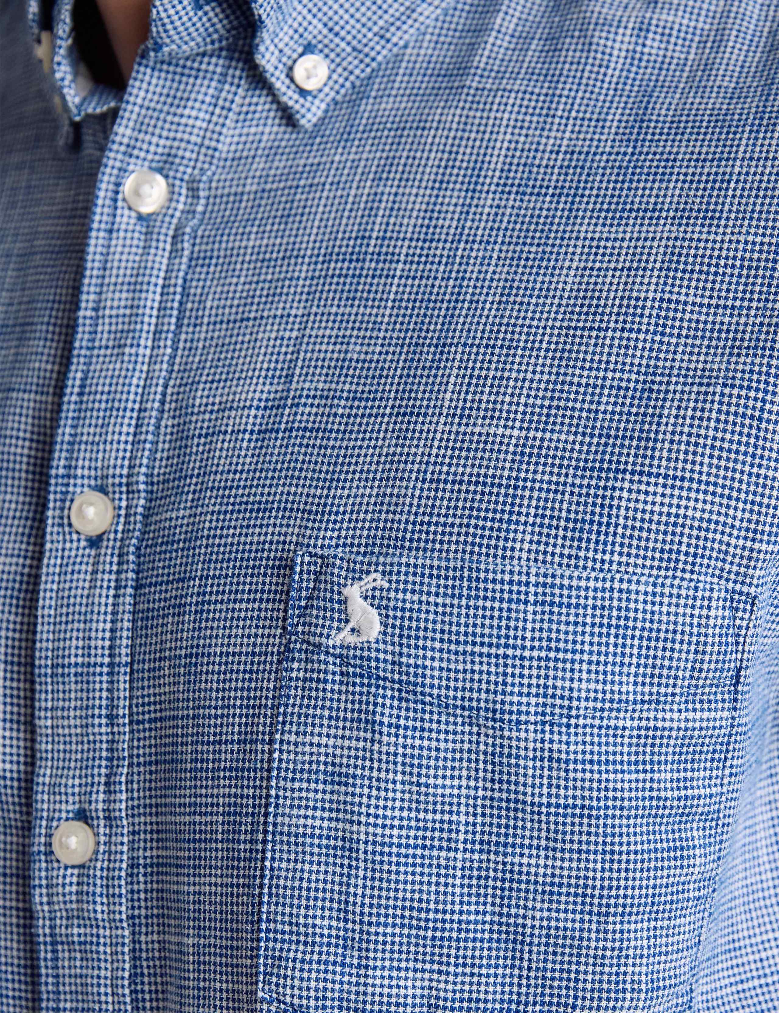 Regular Fit Puppytooth Short Sleeve Shirt 8 of 8