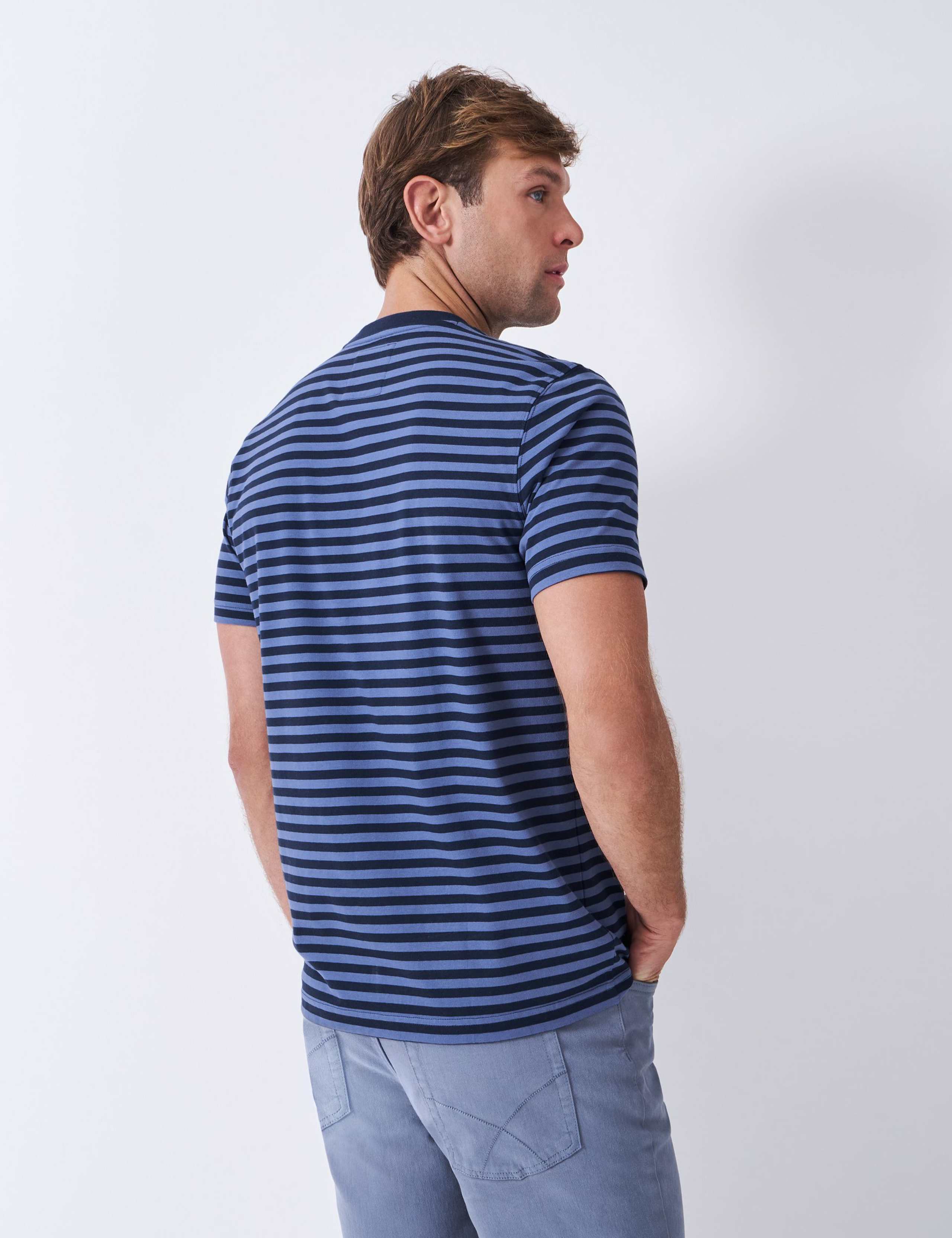Pure Cotton Striped T-Shirt 4 of 4