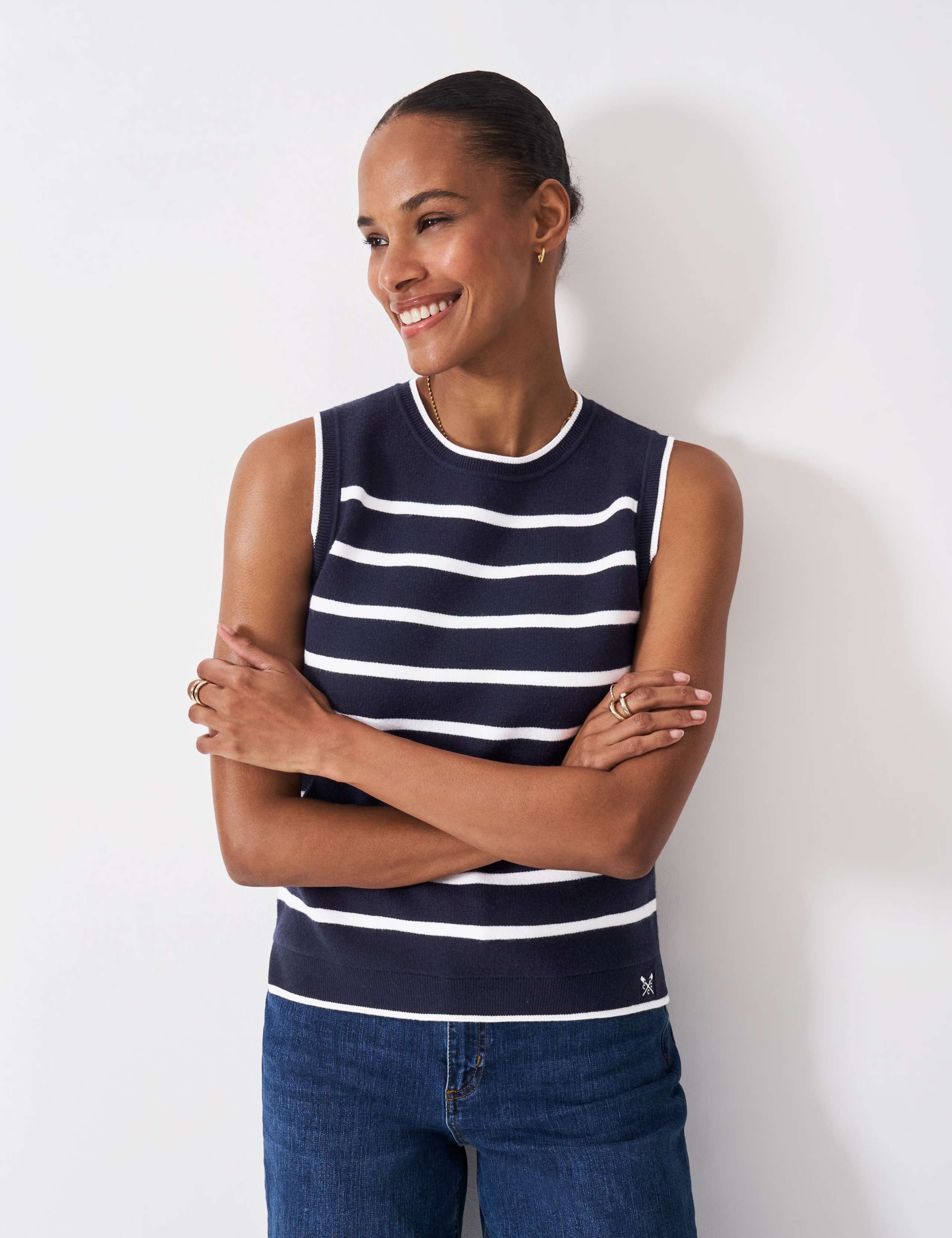 Striped Knitted Vest 4 of 5