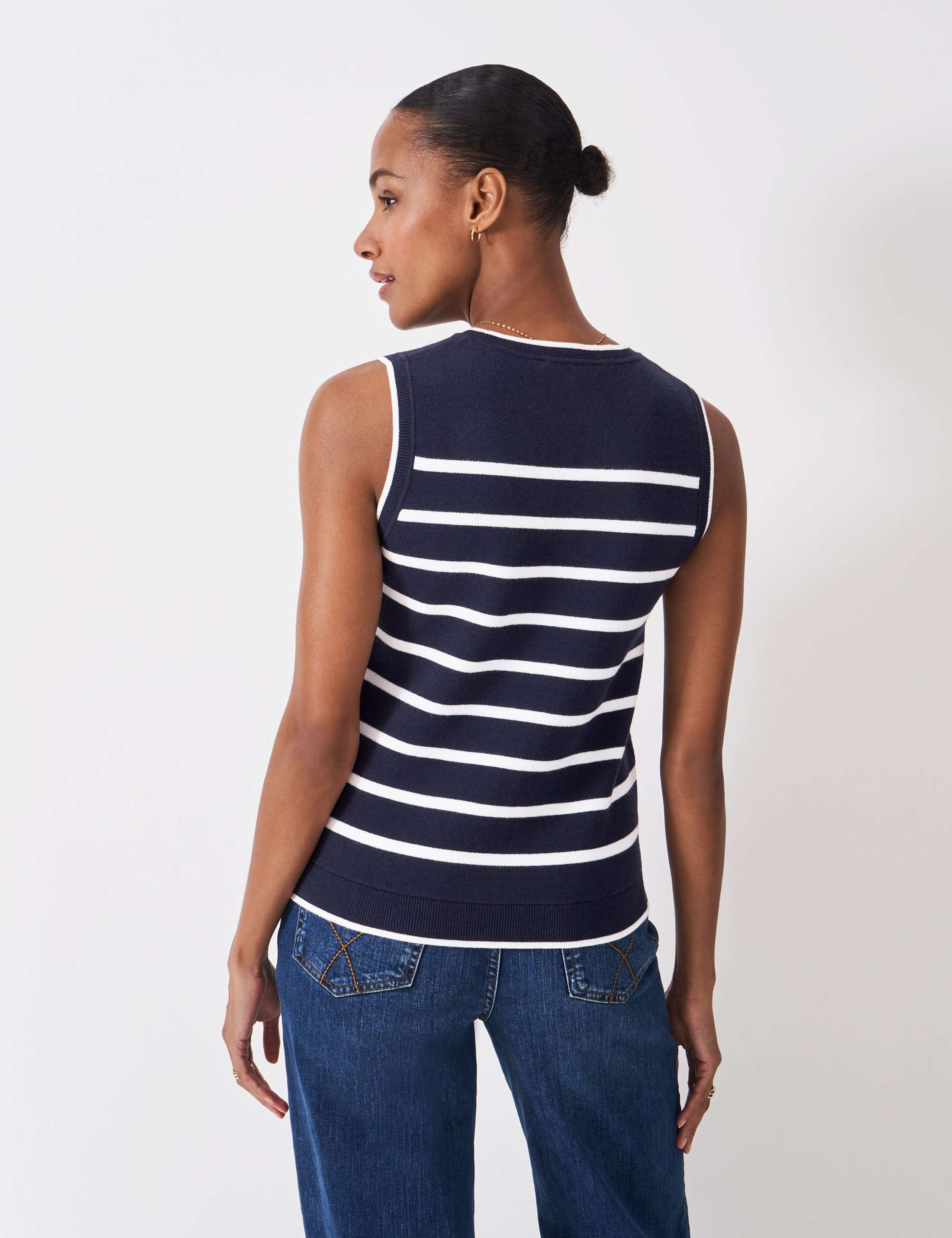 Striped Knitted Vest 5 of 5