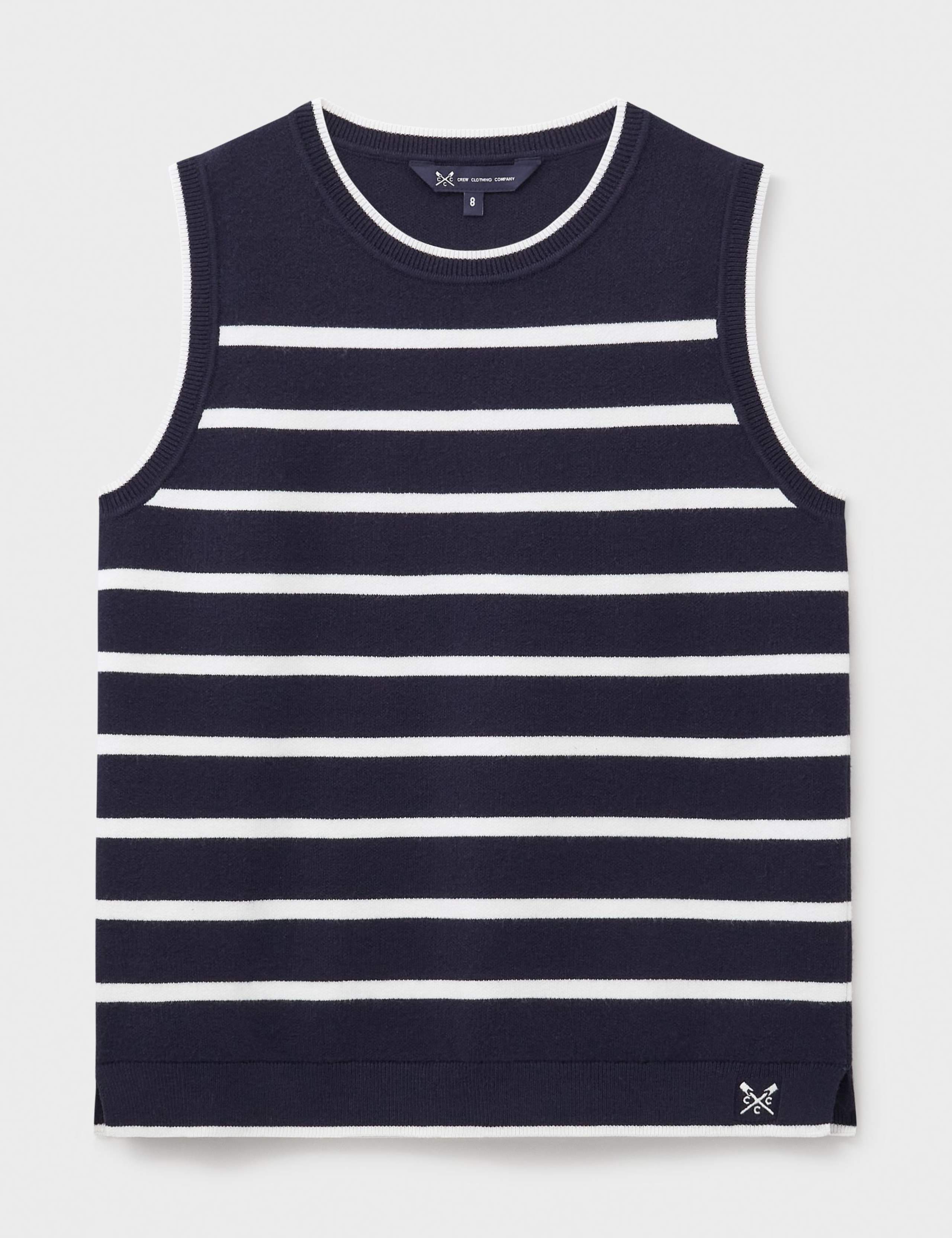 Striped Knitted Vest 2 of 5
