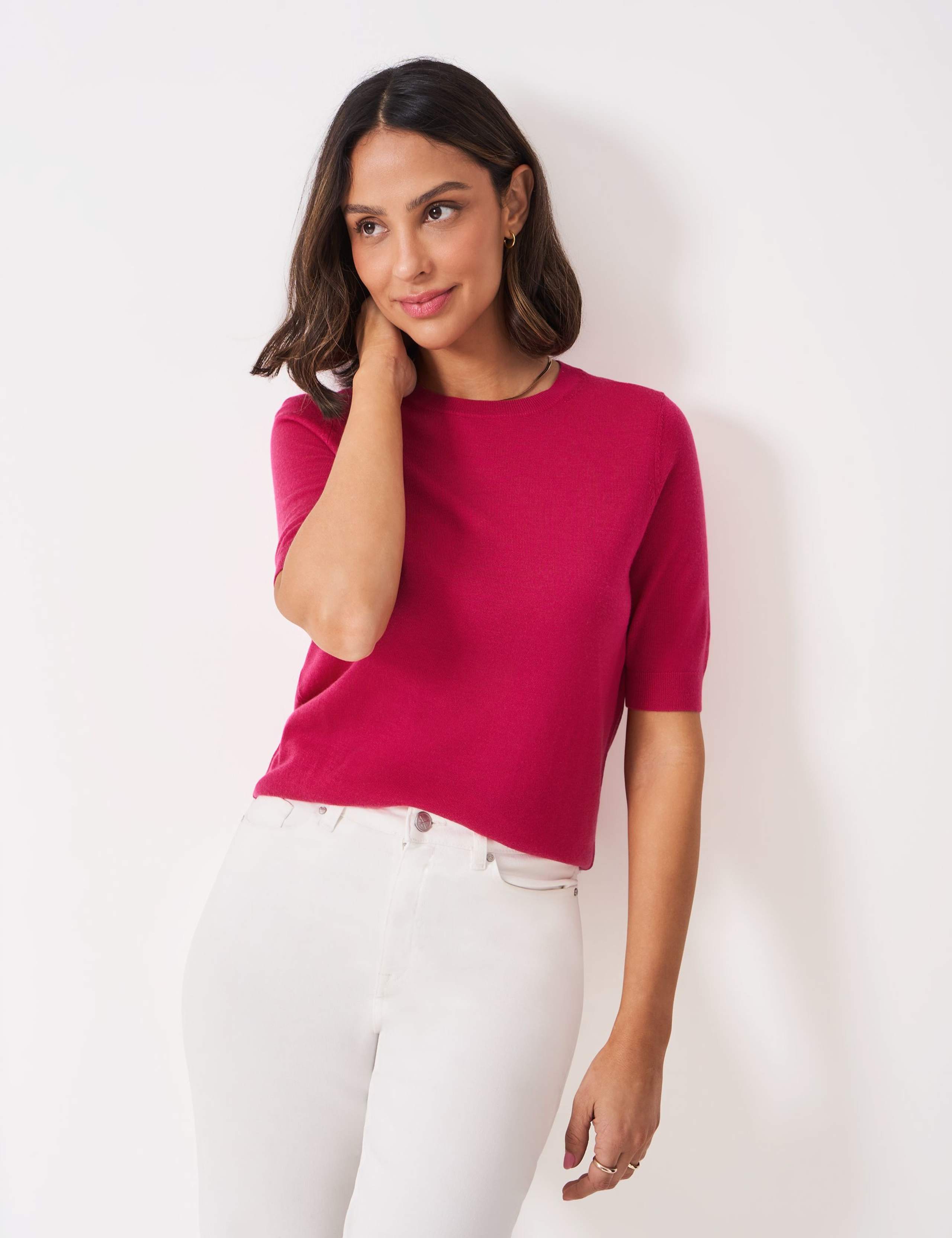 Pure Merino Wool Knitted Top 3 of 5