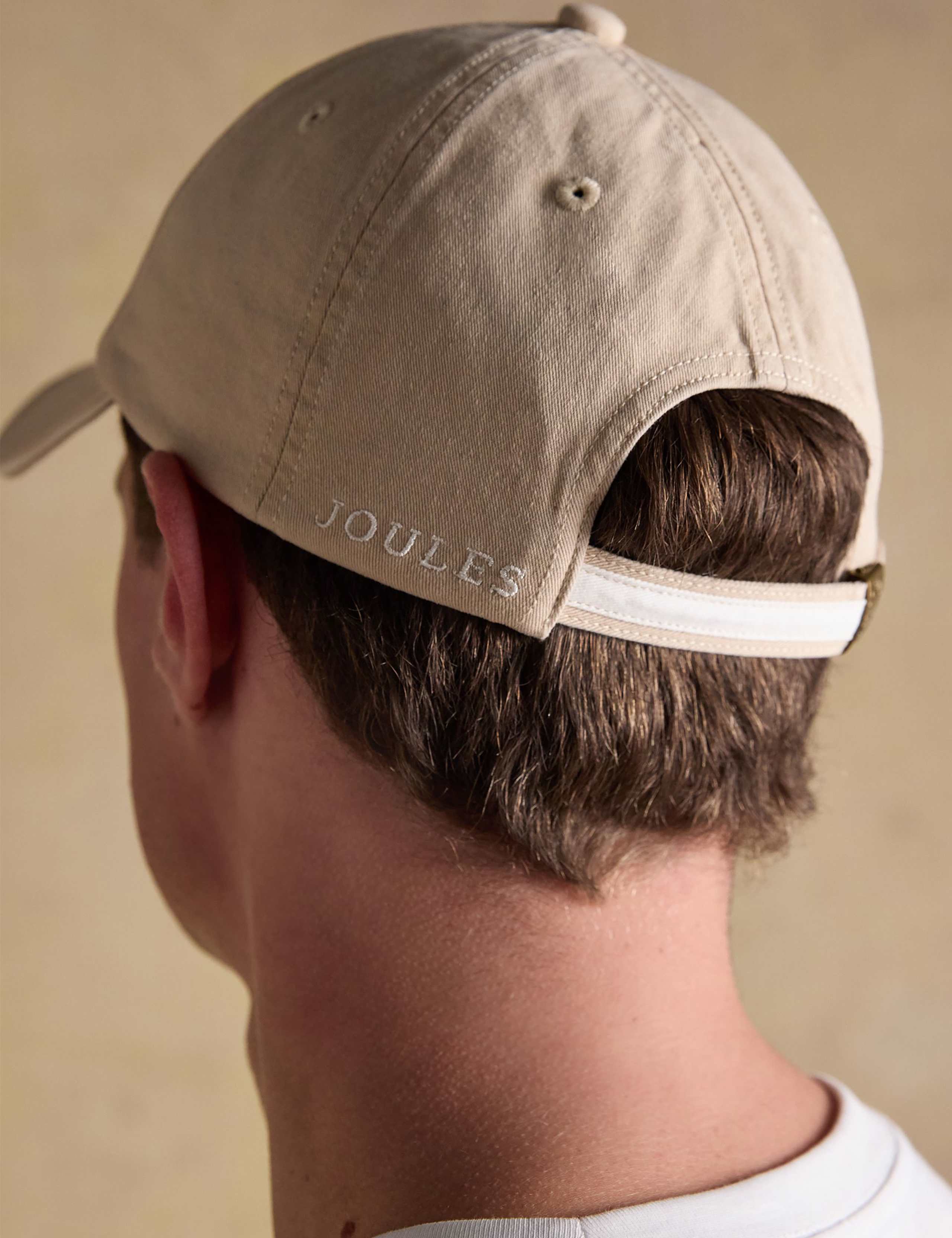 Pure Cotton Embroidered Baseball Cap 4 of 7