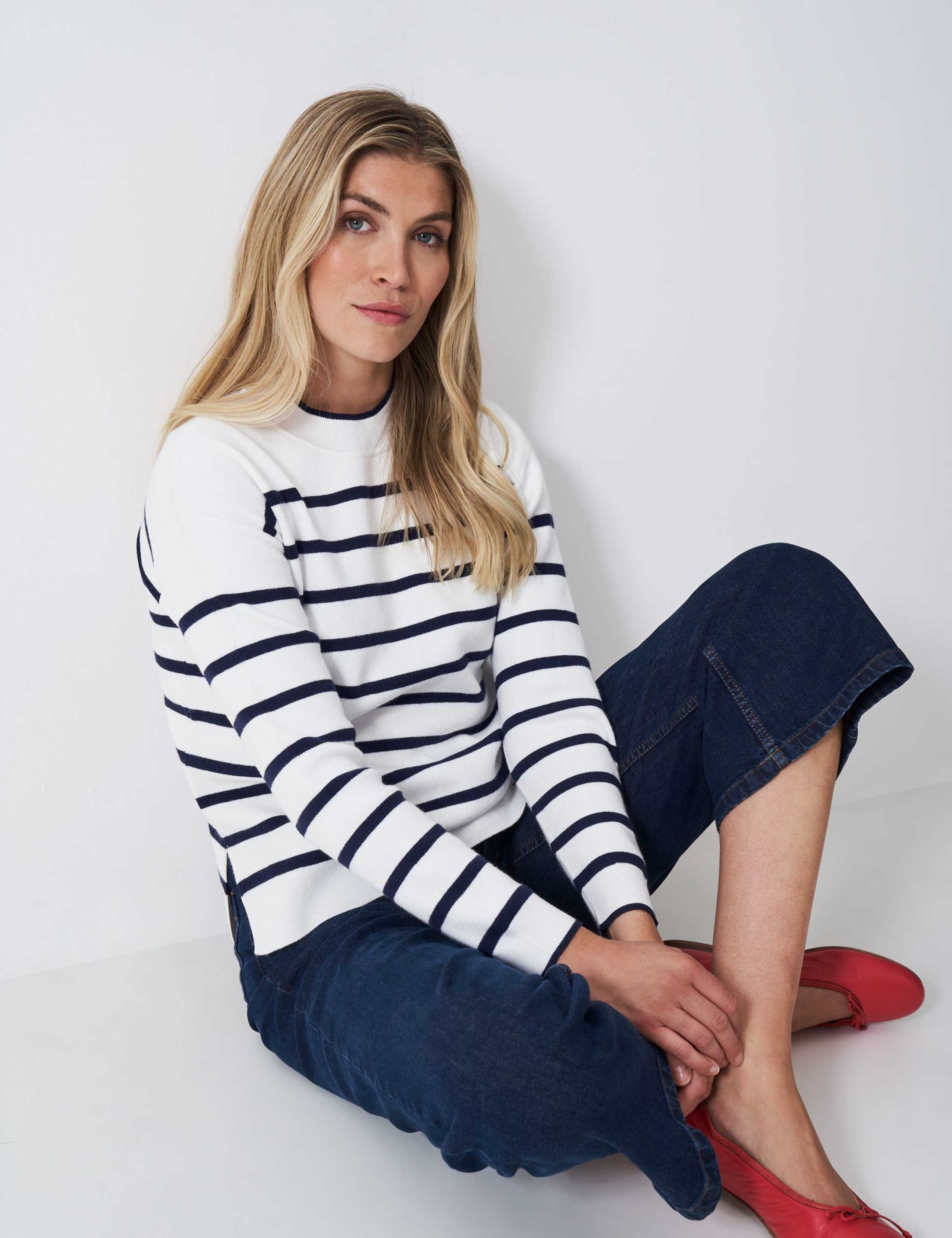Striped Crew Neck Jumper 3 of 5