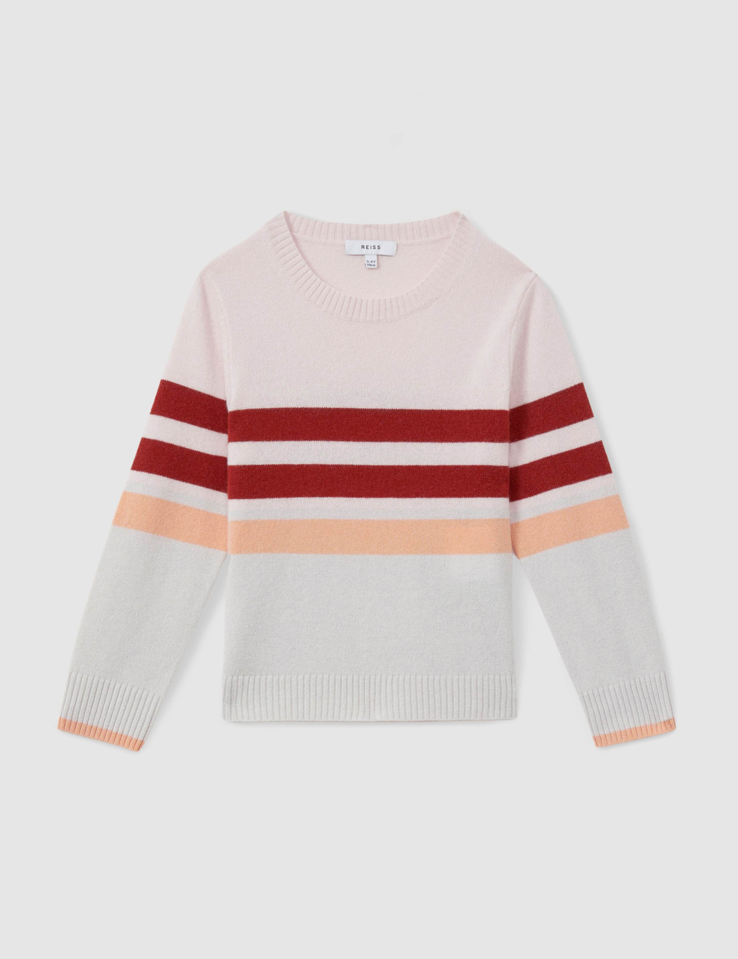 Wool Blend Colour Block Jumper (4-14 Yrs) 2 of 4