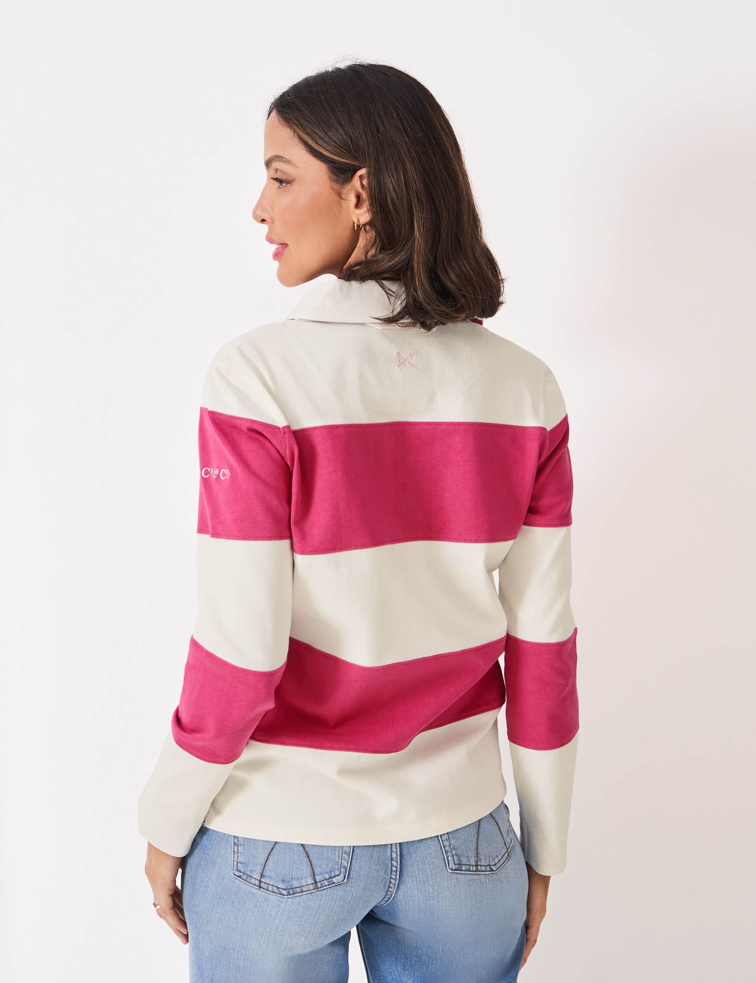 Pure Cotton Striped Rugby Shirt 3 of 5