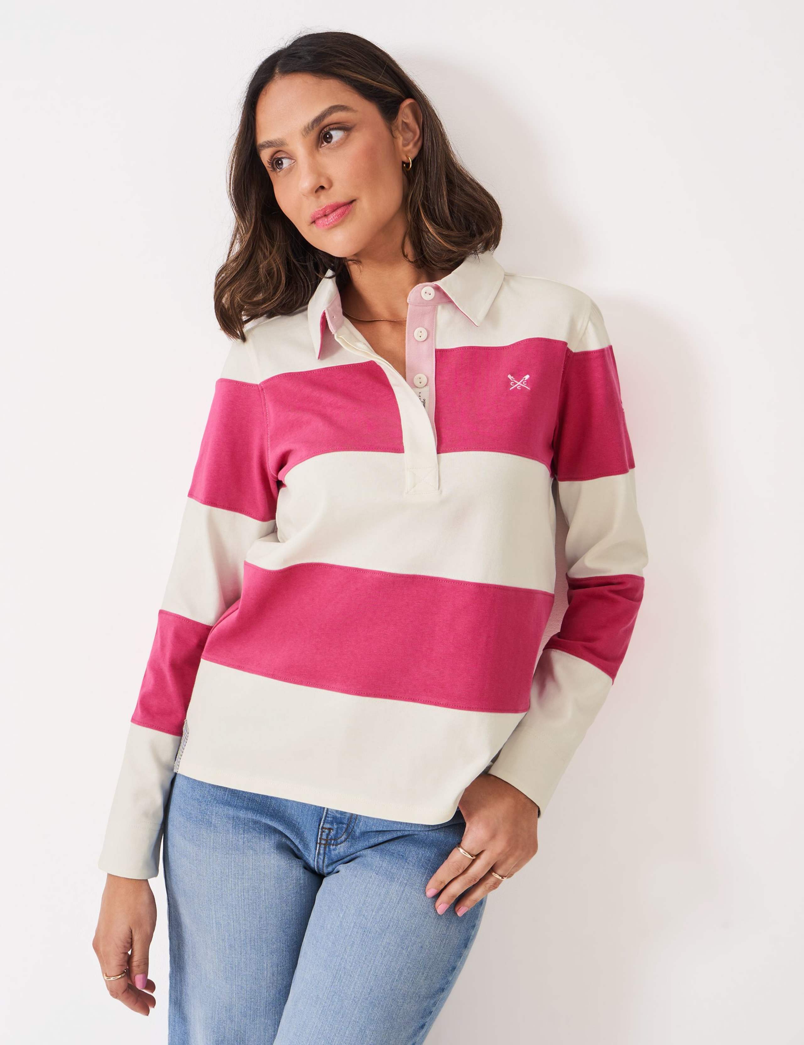 Pure Cotton Striped Rugby Shirt 4 of 5