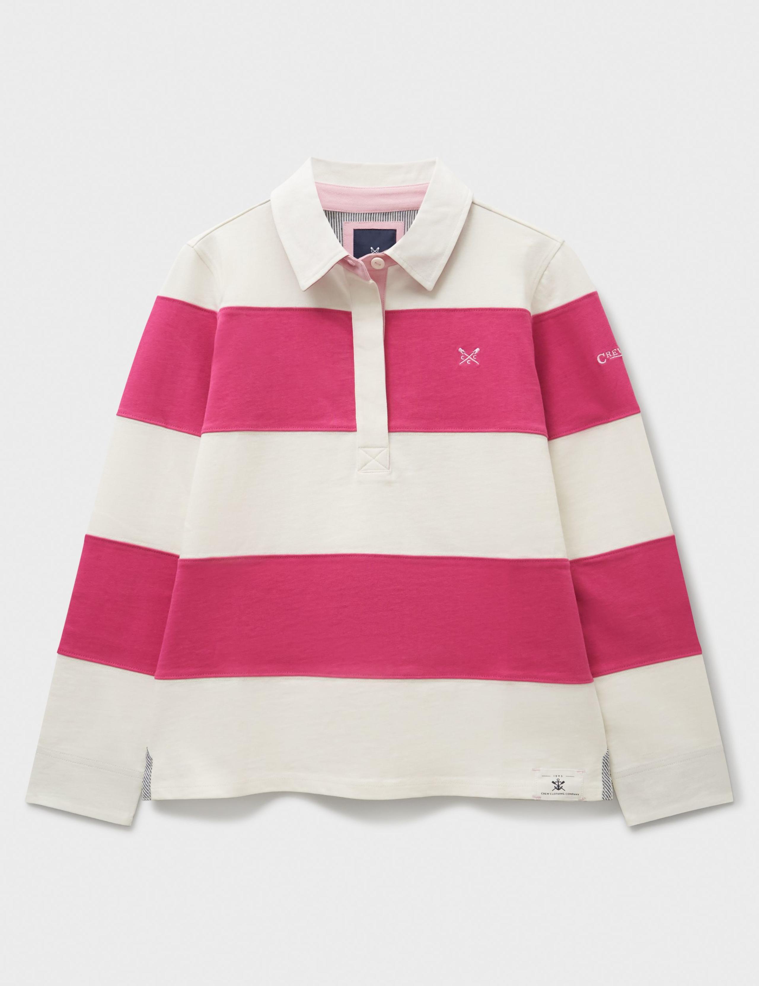 Pure Cotton Striped Rugby Shirt 2 of 5