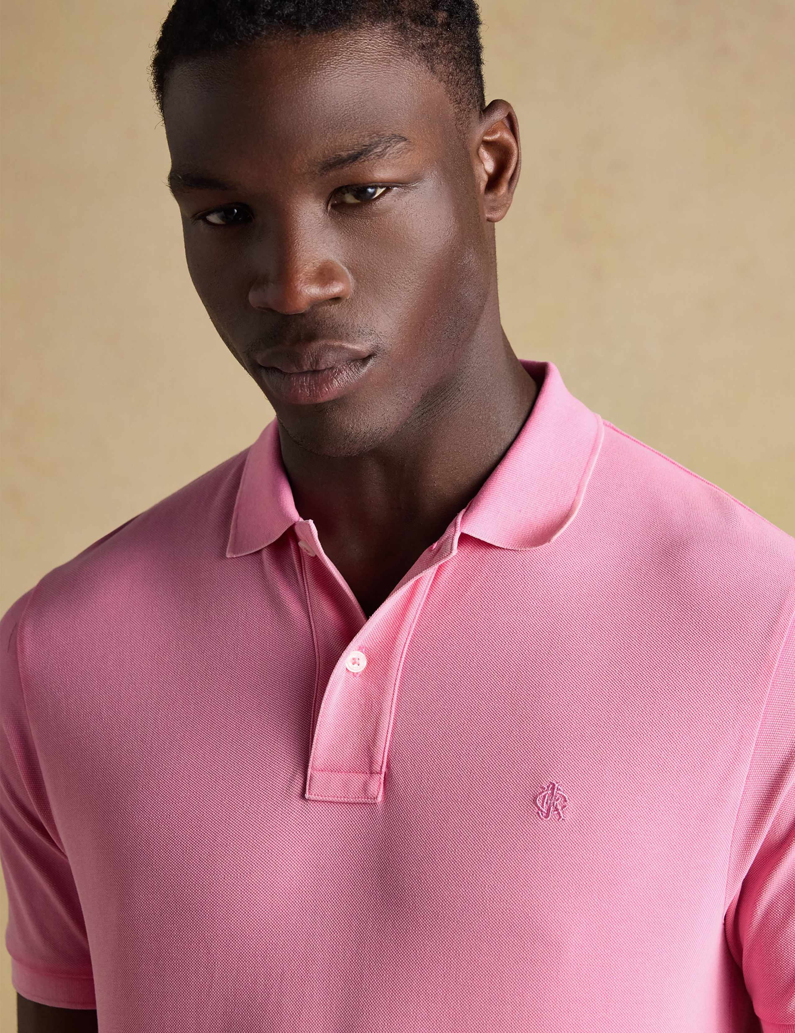Pure Cotton Pique Polo Shirt 5 of 8