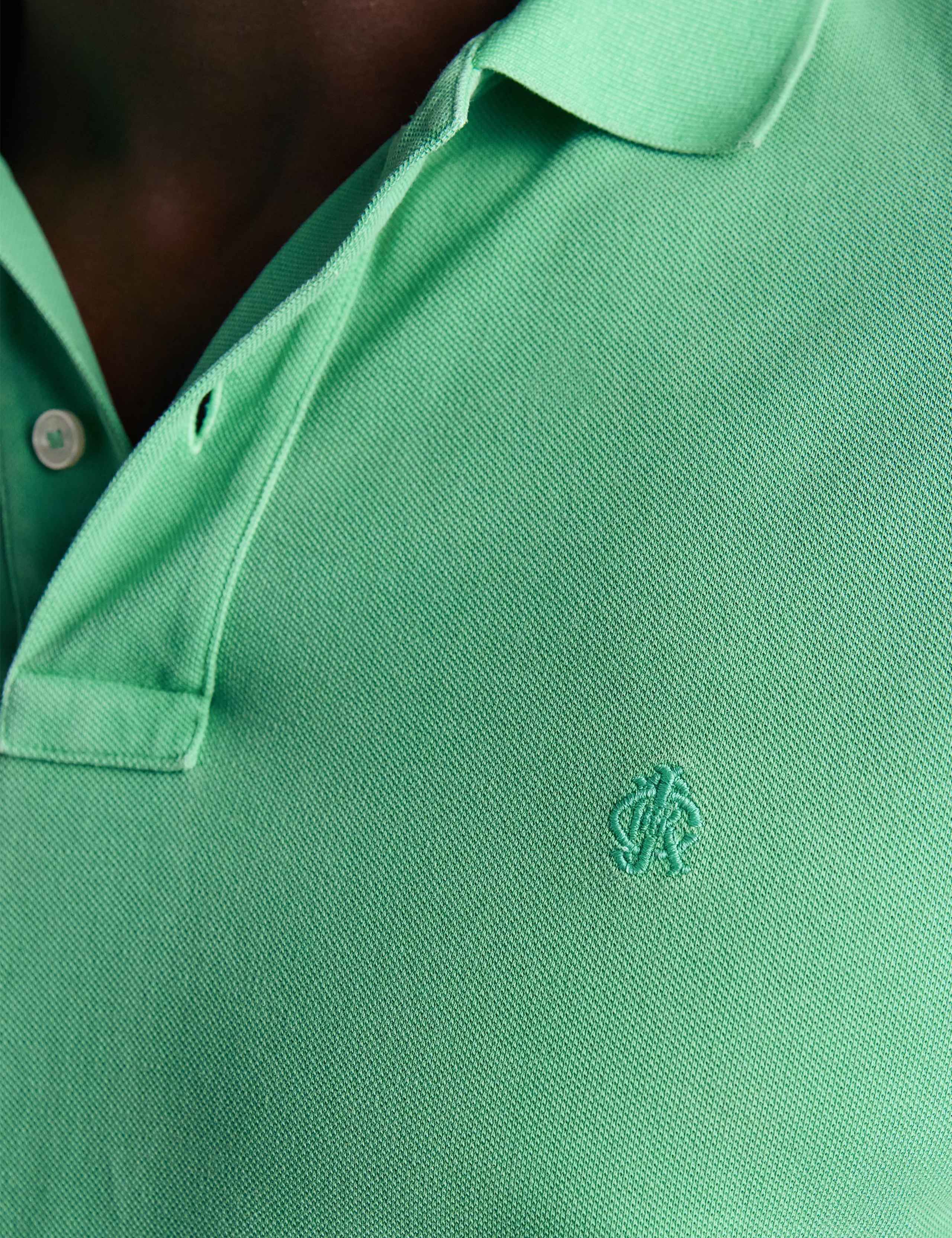 Pure Cotton Pique Polo Shirt 7 of 8