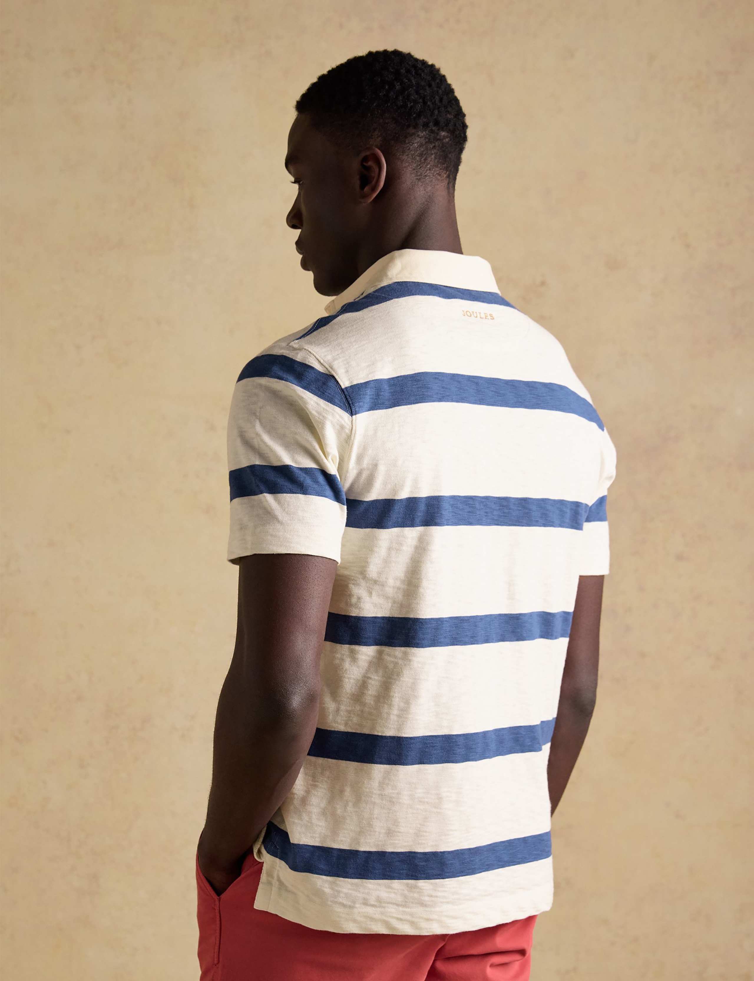 Pure Cotton Striped Short Sleeve Rugby Shirt 4 of 9