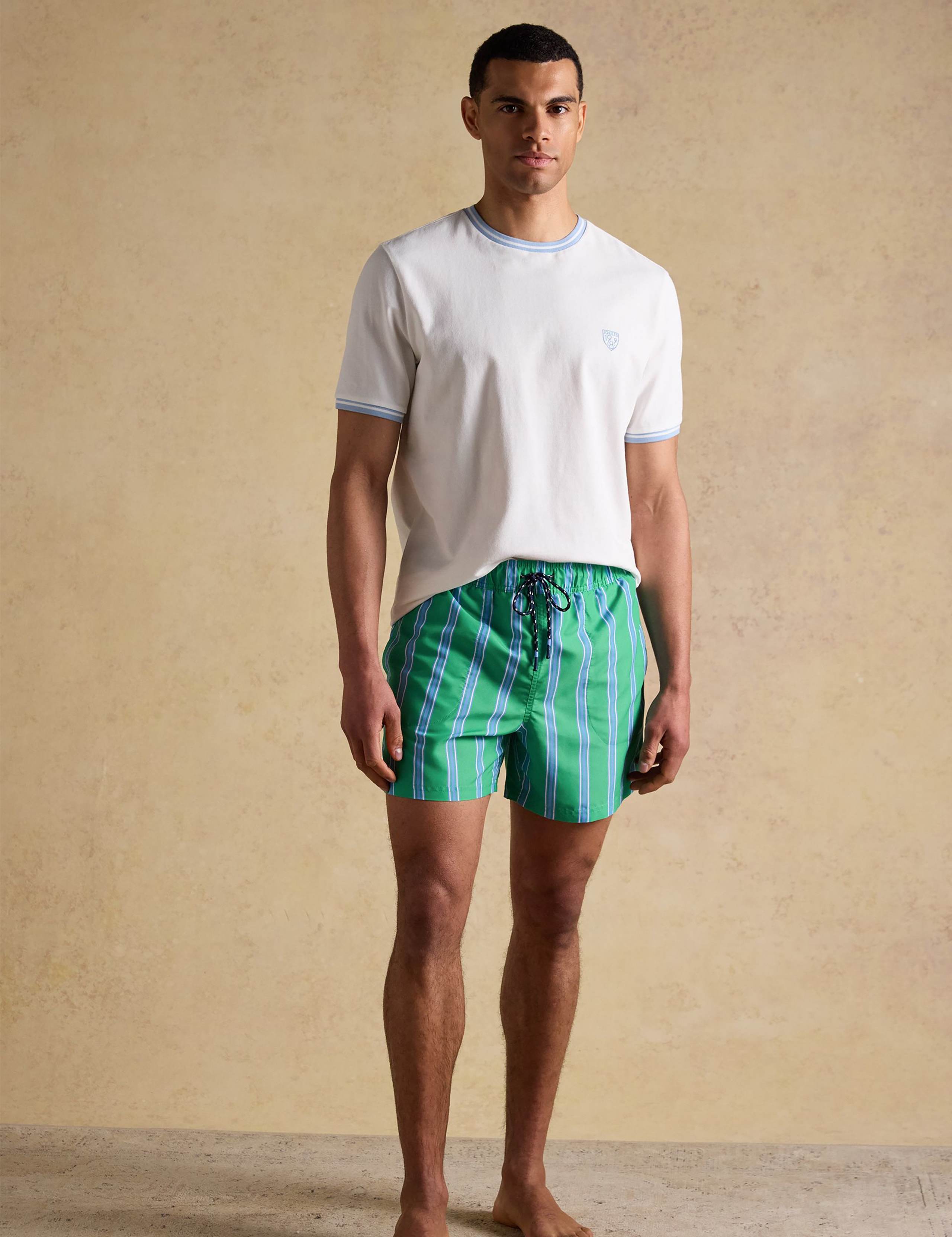 Quick Dry Striped Swim Shorts 4 of 8
