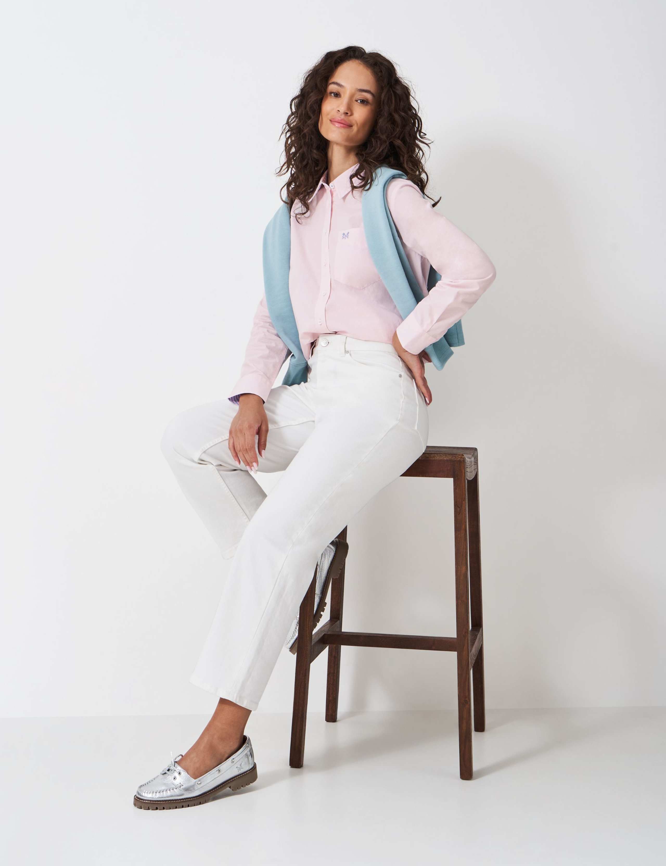 Pure Cotton Poplin Collared Shirt 1 of 5