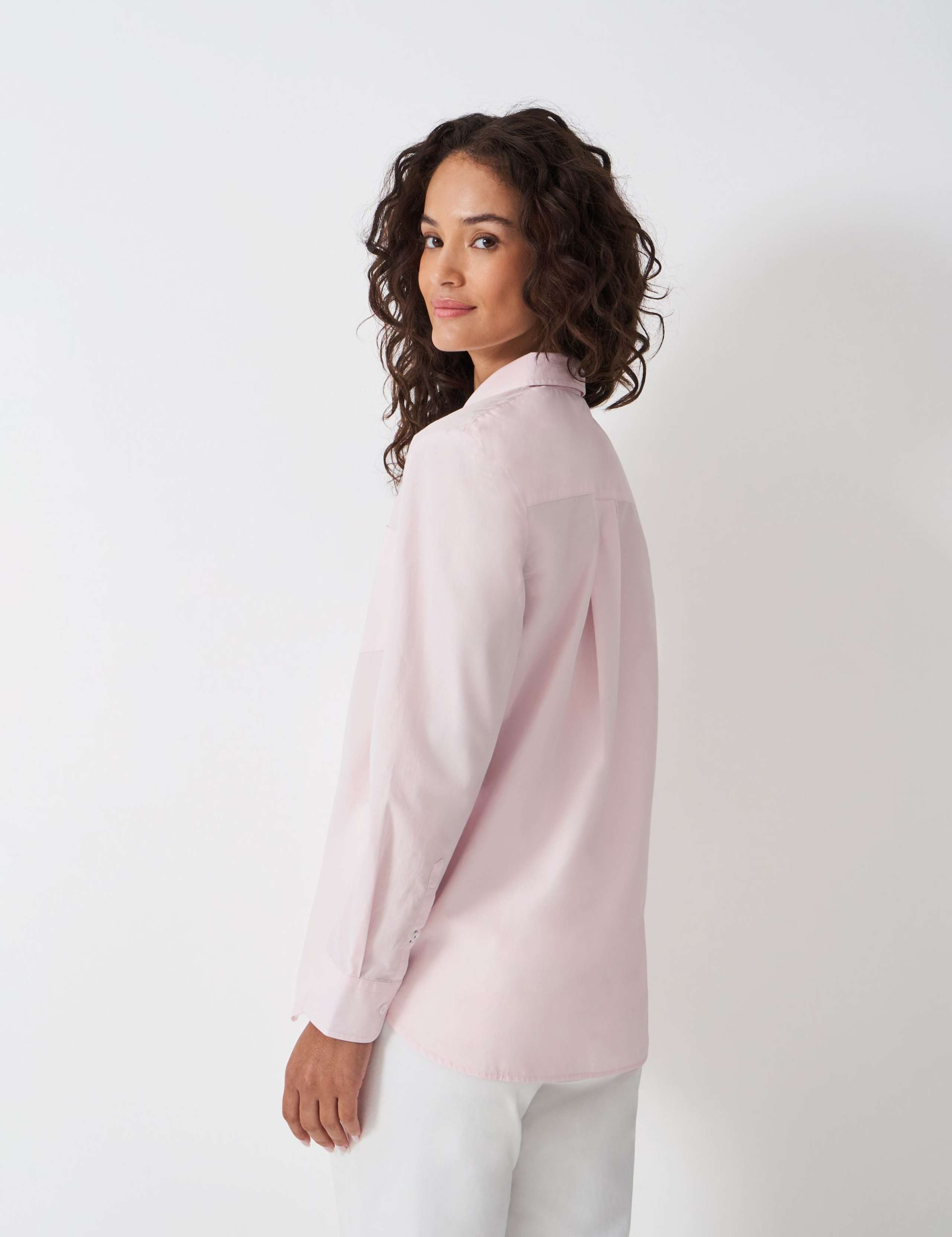 Pure Cotton Poplin Collared Shirt 3 of 5