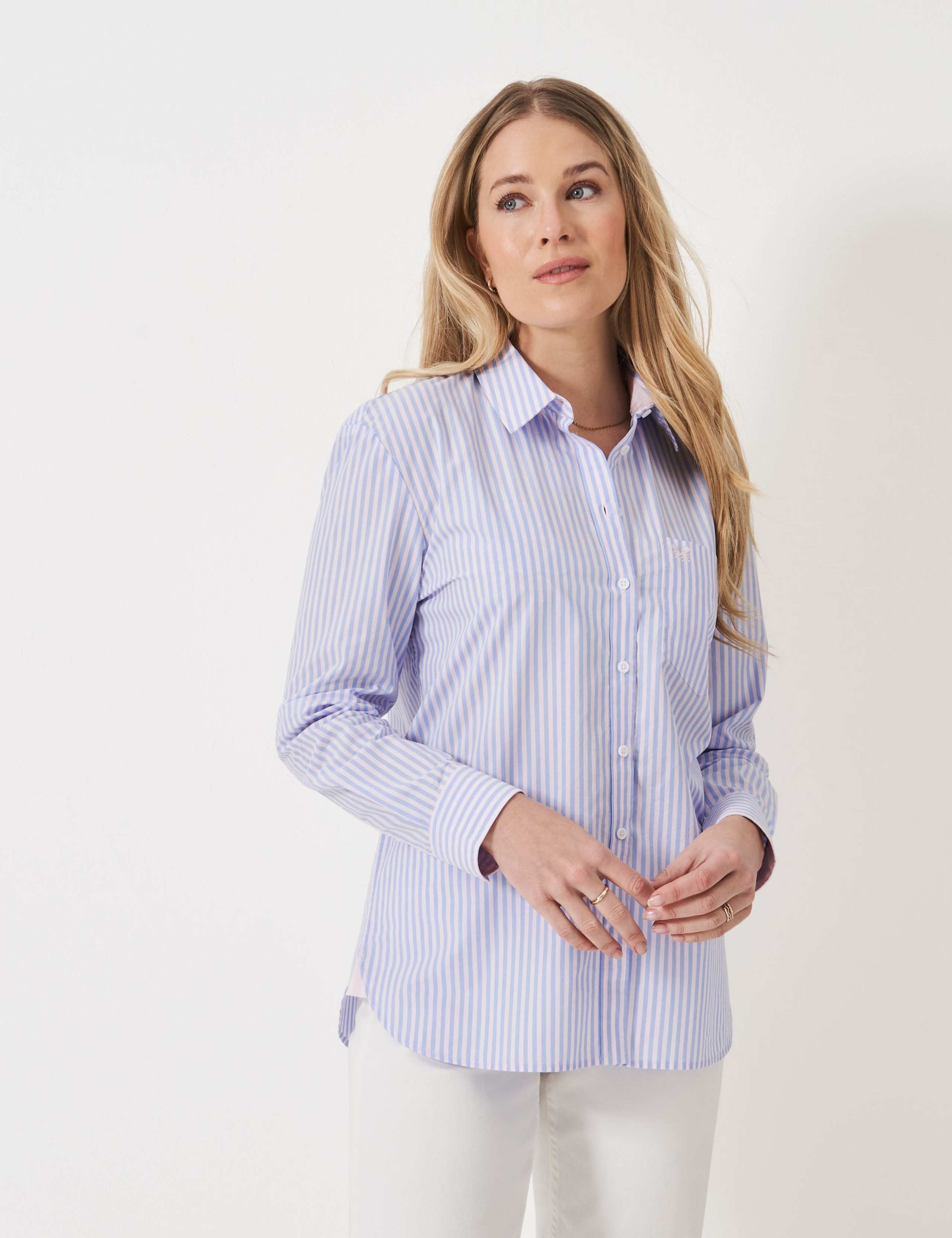 Pure Cotton Poplin Collared Shirt 3 of 5