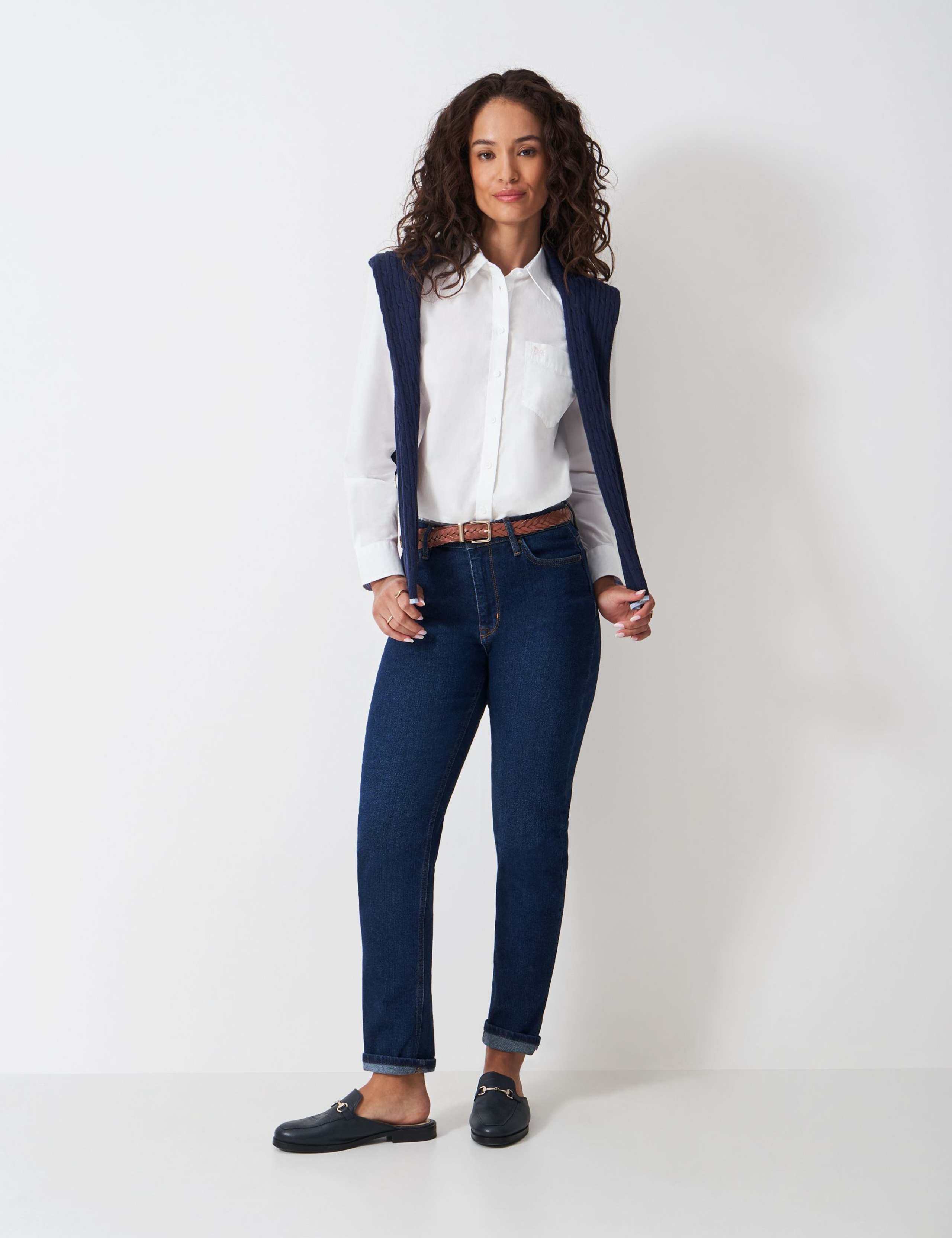 Pure Cotton Poplin Collared Shirt 1 of 5