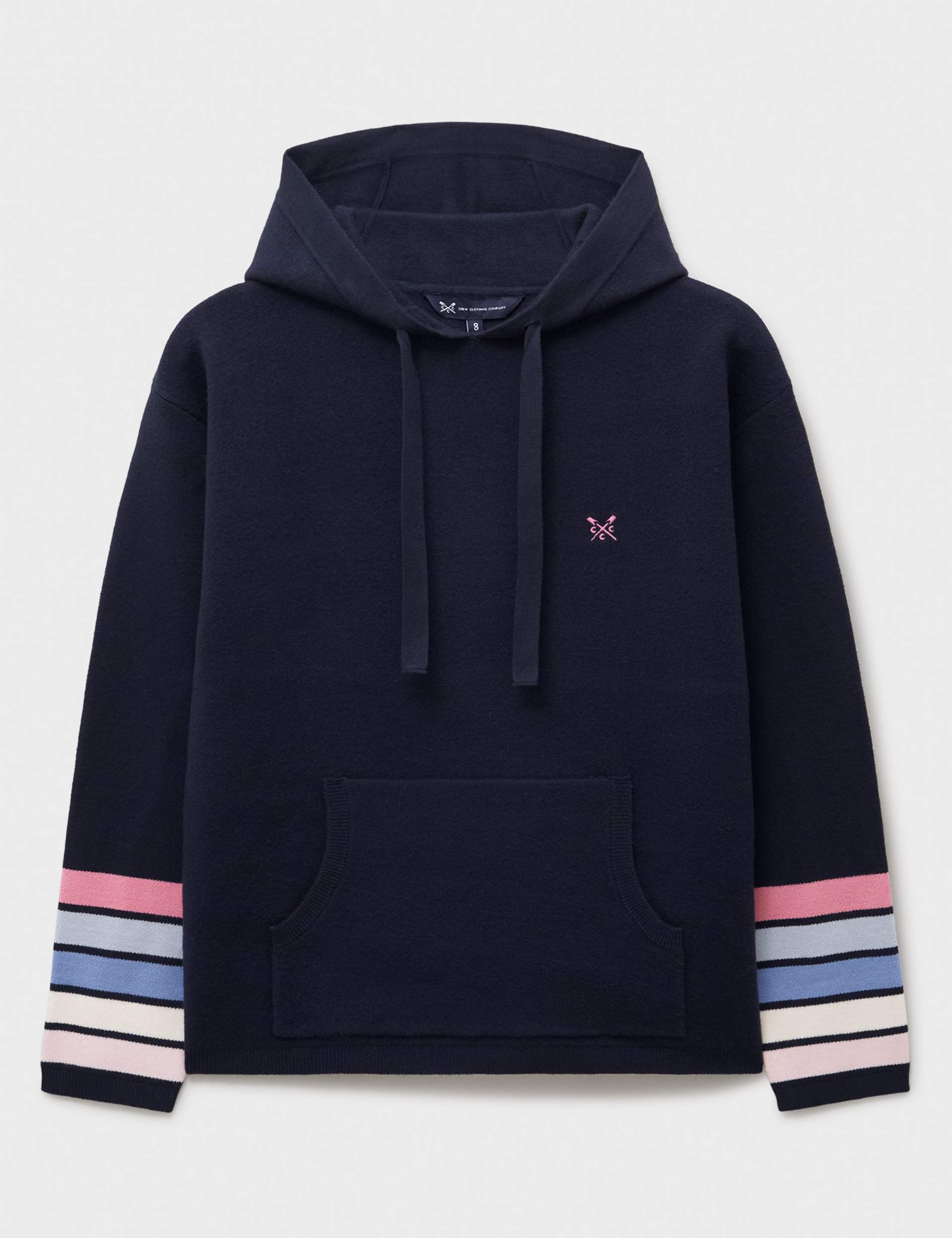 Striped Sleeve Hoodie 2 of 5